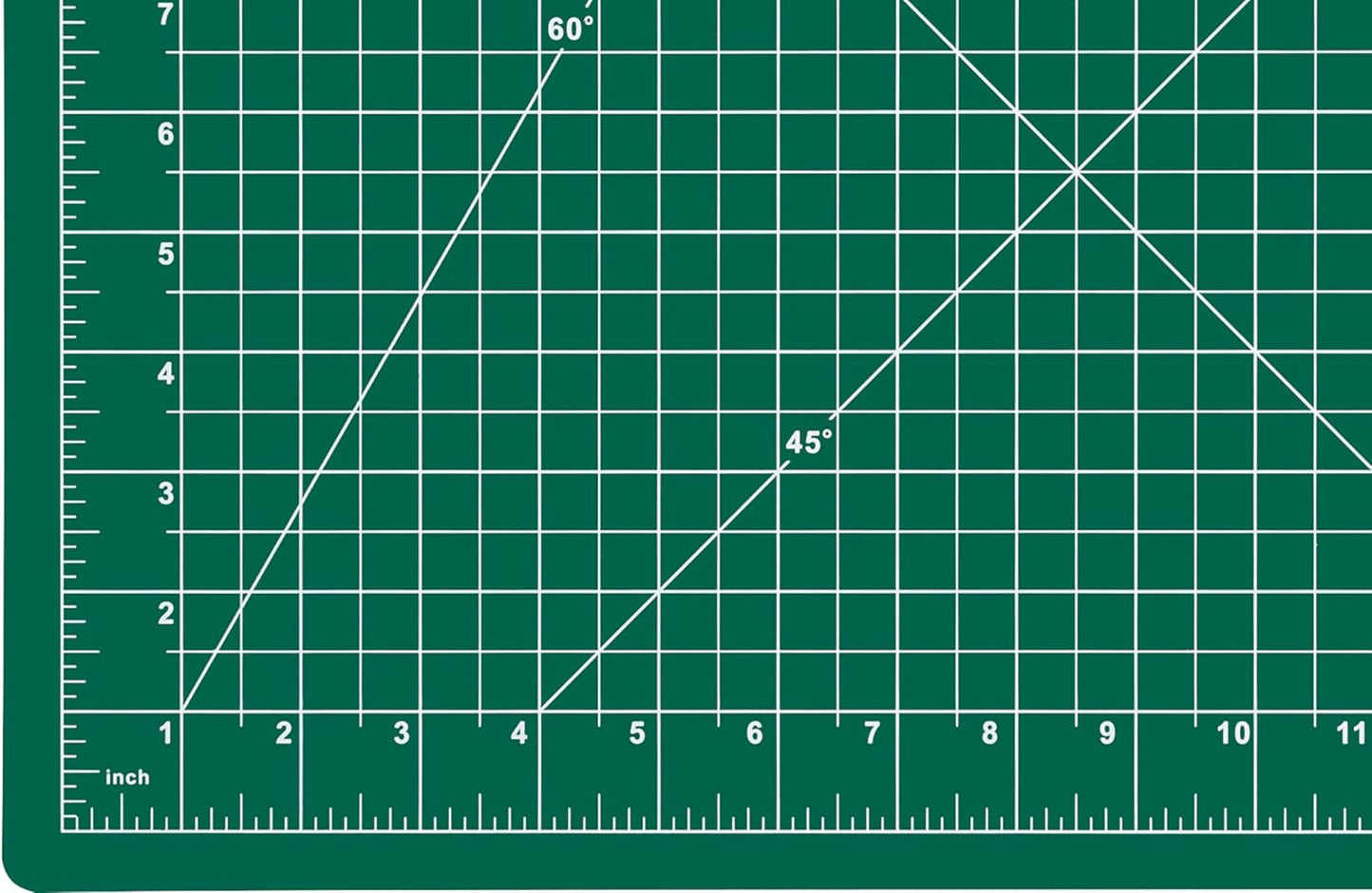 Dahle Vantage 10474 Premium Self-Healing Cutting Mat, 36"x48", 1/2" Grid, 5 Layers for Max Healing, Perfect for Crafts & Sewing, Green