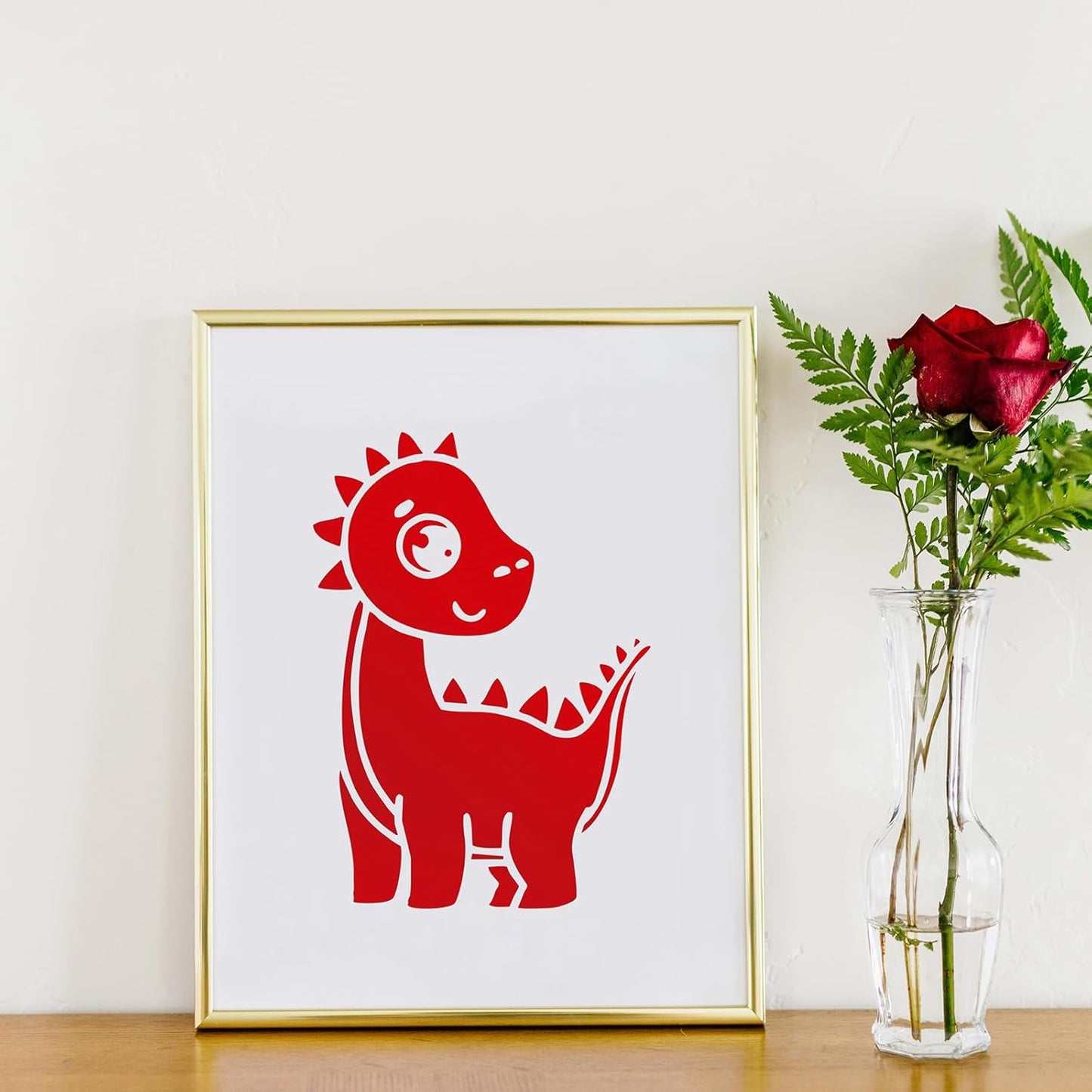 Ant Smart Adhesive Permanent Vinyl Compatible with Cricut Explore and Maker Series Without Cutting Mats, Create DIY Projects, Decals, Stickers & More (Red, 13inchx10ft)