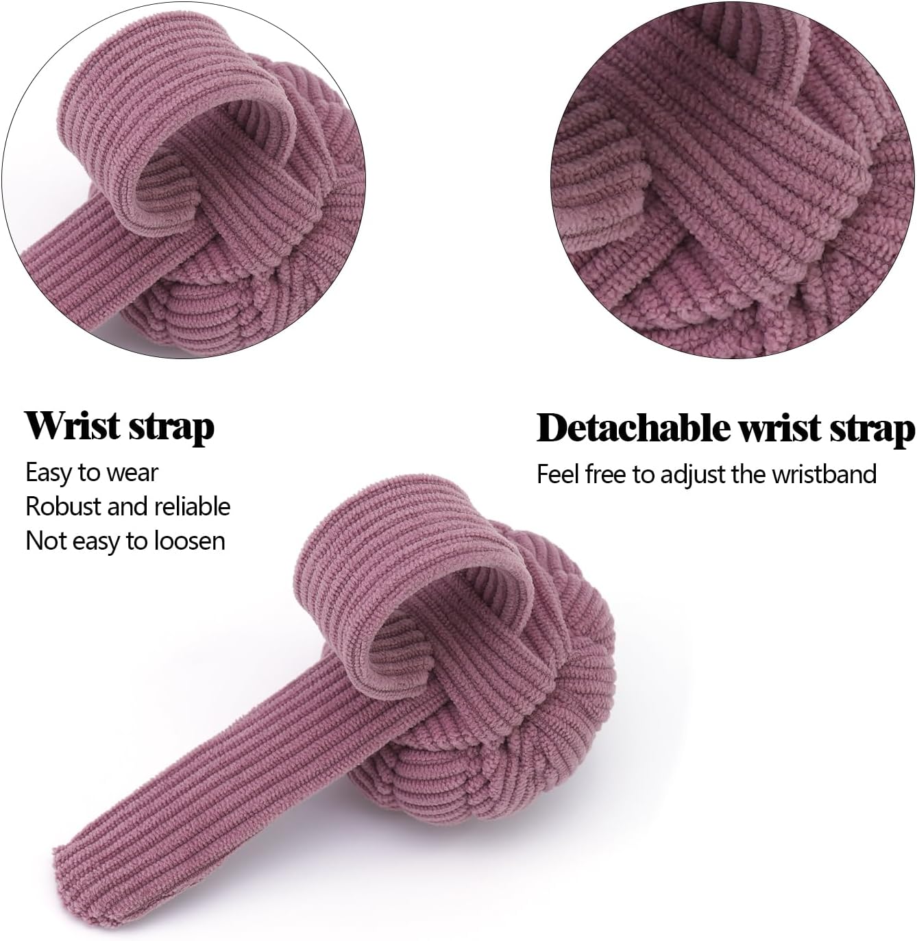 Wrist Pin Cushions, Sewing Needle Cushion kit with 1Pcs Elastic Strap Finger Ring Pincushions, Adjustable Strap Handcraft Needles Holder for Sewing and Quilting. (Light Coral)