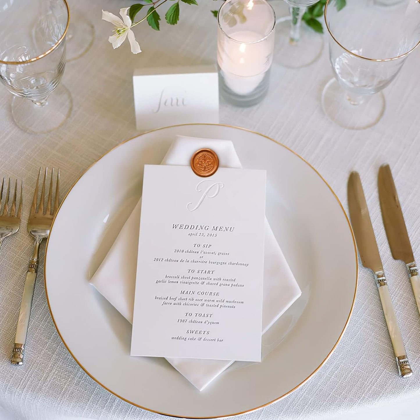 Gun Glue Sealing Wax Sticks for Wax Seal Stamp - Metallic Antique Gold, Great for Wedding Invitations, Cards Envelopes, Snail Mails, Wine Packages, Christmas Gift Ideas, Pack of 10