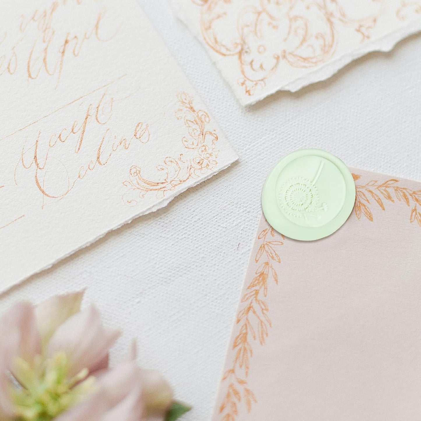 Glue Gun Sealing Wax Sticks for Wax Seal Stamp -Sage Green, Great for Wedding Invitations, Cards Envelopes, Snail Mails, Wine Packages, Christmas Gift Ideas, Pack of 10