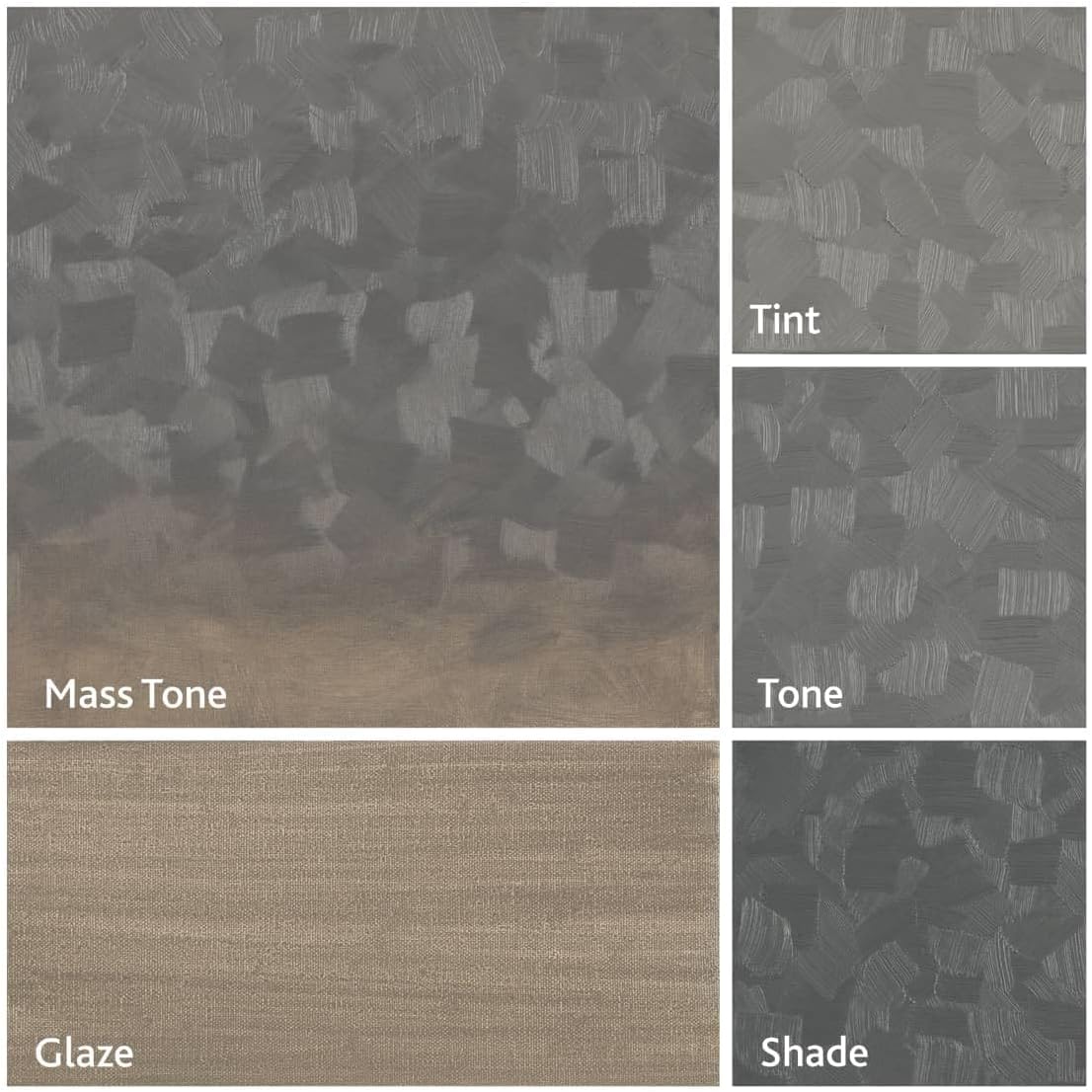 Tusc & Pine Artist Oil Paint - Neutral Gray 5, 40 ml, Non-Yellowing, Rich & Creamy Consistency, Maximum Pigment Load, Small Batch Milled Oil Paints Made in the USA for Professional Artists