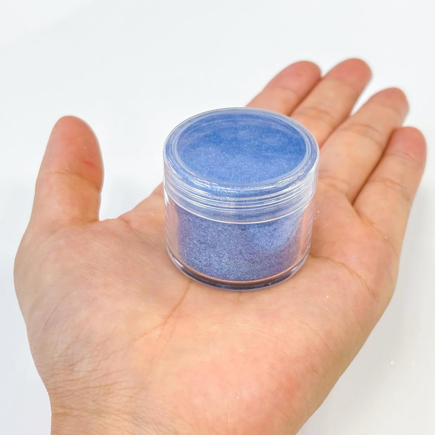 Premium Diamond Mica Powder Pigment- for Epoxy, Resin, Soap, Paint, Woodworking, Acrylic Pouring, Bath Bombs, Fishing Lures - DIY Arts and Crafts Additive (Diamond Violet-Blue)