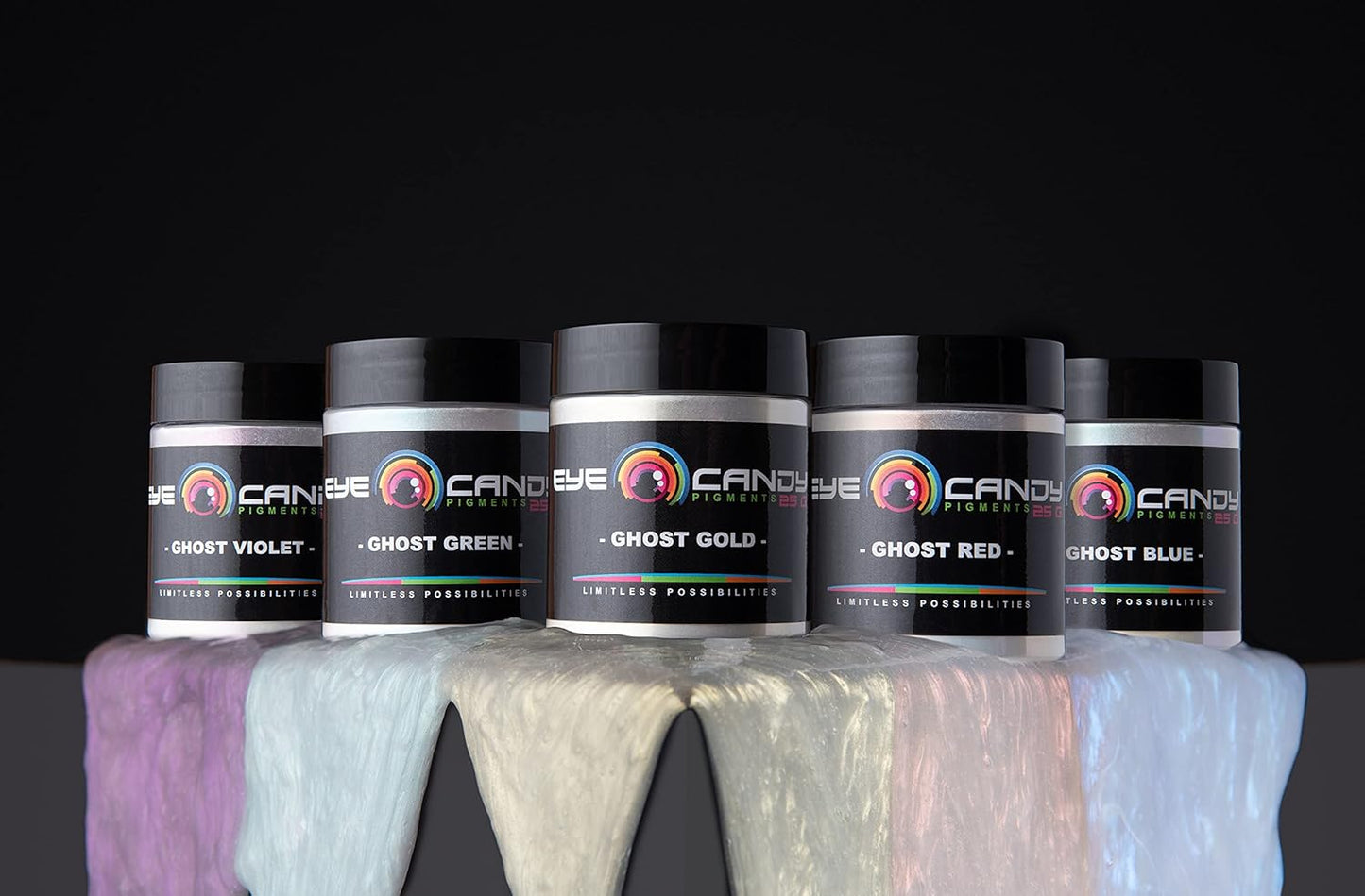 Eye Candy Premium Mica Powder Pigment “Galactic Ghost Red” (25g) Multipurpose DIY Arts and Crafts Additive | Woodworking, Natural Bath Bombs, Resin, Epoxy, Soap, Nail Polish, (Galactic Ghost Red, 25G)