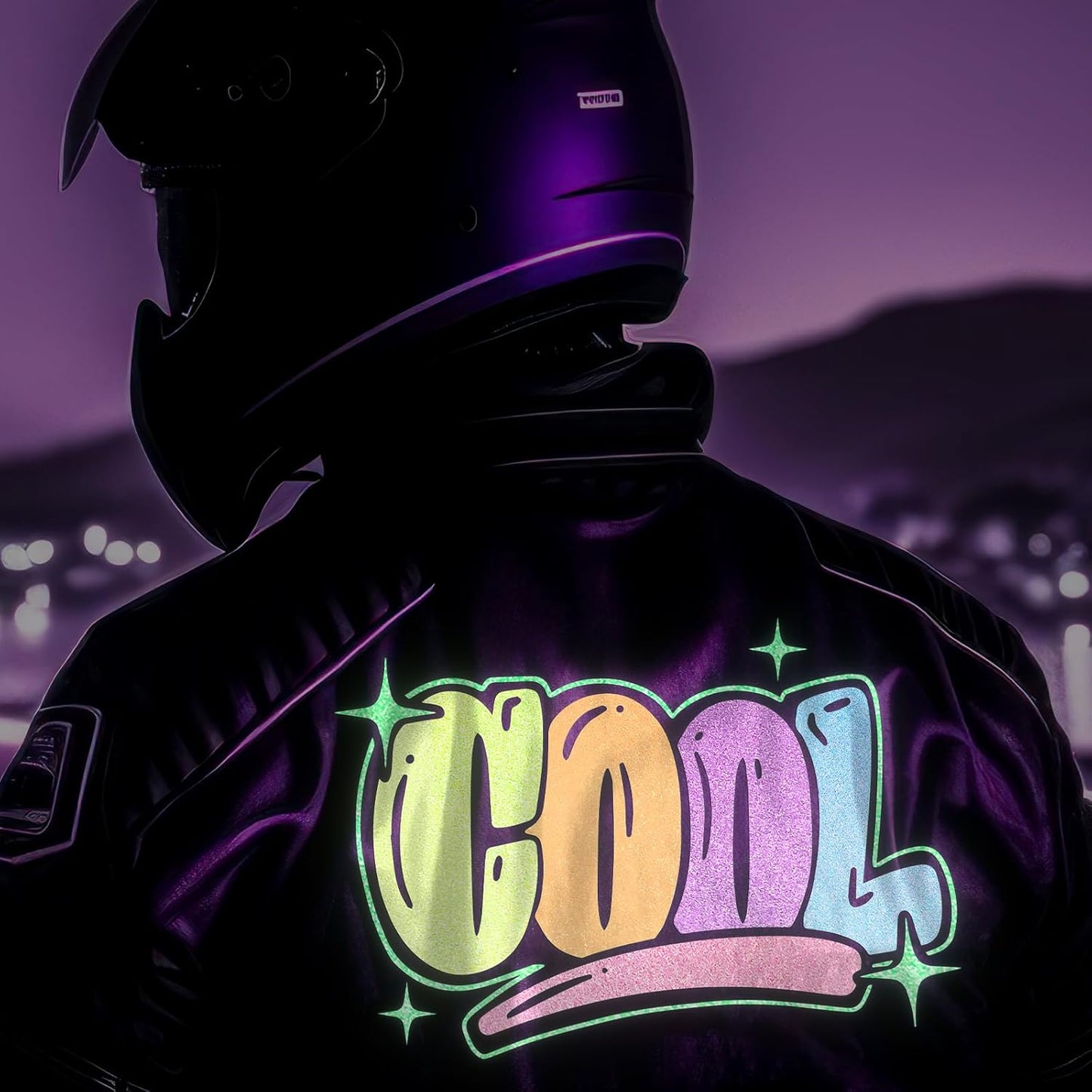 GIRAFVYINL Reflective HTV Heat Transfer Vinyl,Refelctive Iron on Vinyl Neon Vinyl - 12" X 12" Iron on Vinyl for T-Shirt,Fabric,6 Vinyl Sheets