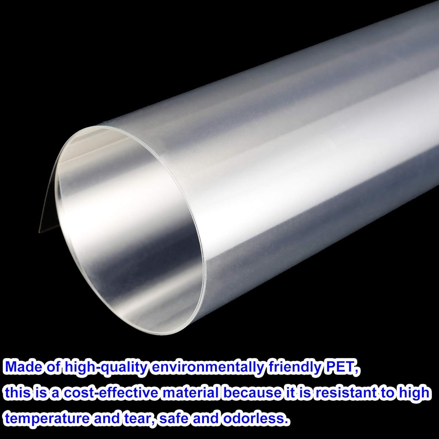 30 PCS Clear Blank Stencil Sheets 12 x 24 Inches, 6 mil Blank Mylar Templates, Large Blank Stencil Material for Making Your Own Stencils