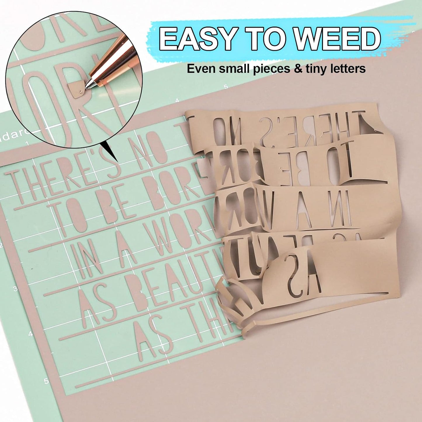 VINYL FROG Heat Transfer Vinyl Roll - 12" x12ft Tan HTV Iron on Vinyl for T-Shirts, Heat Press Vinyl for DIY Craft Designs (Camel)