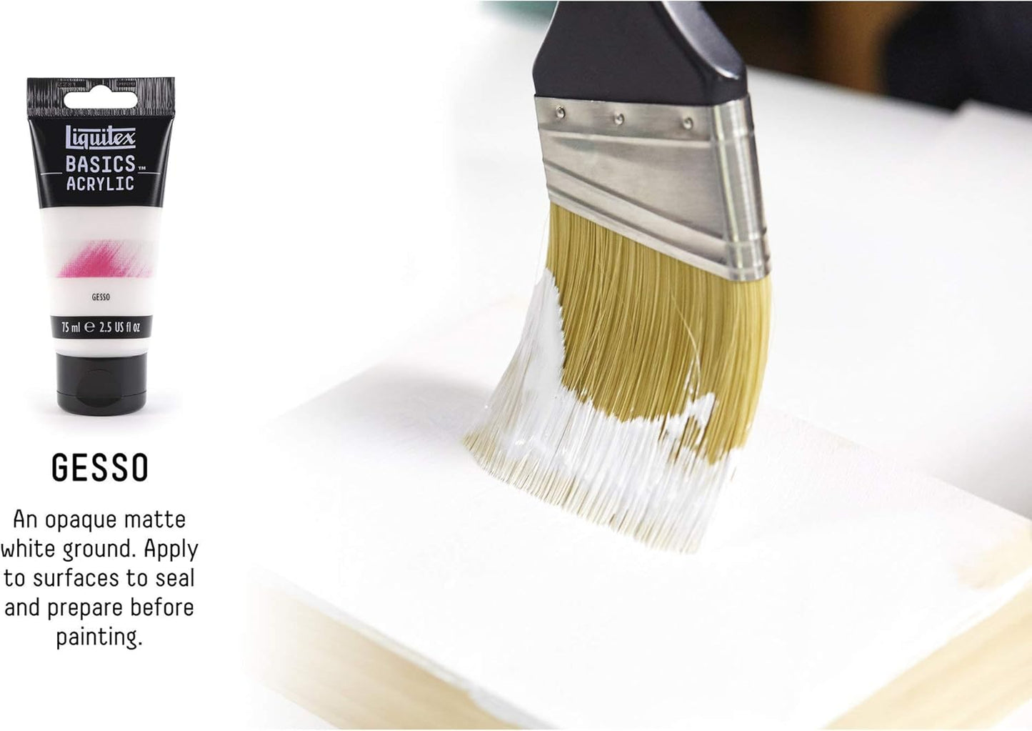 Liquitex BASICS Acrylic Medium Starter Set, 2.5-oz (Pack of 5)