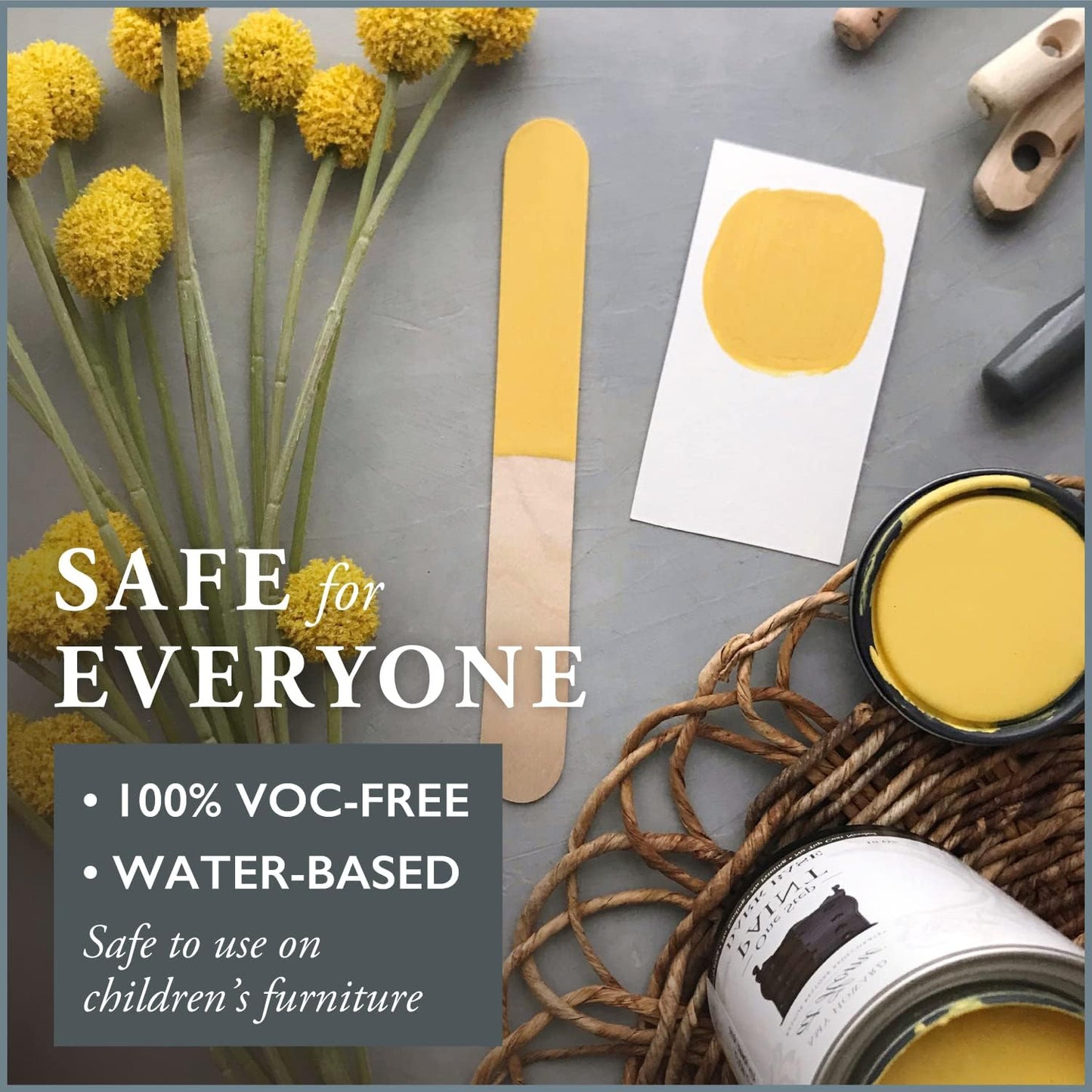 AMY HOWARD AT HOME Chalk-Based One Step Paint for Furniture, Cabinetry, Decor, Finish, and More | No Stripping, Sanding, or Priming | Medium Base | 32 Ounce | Holey Moley