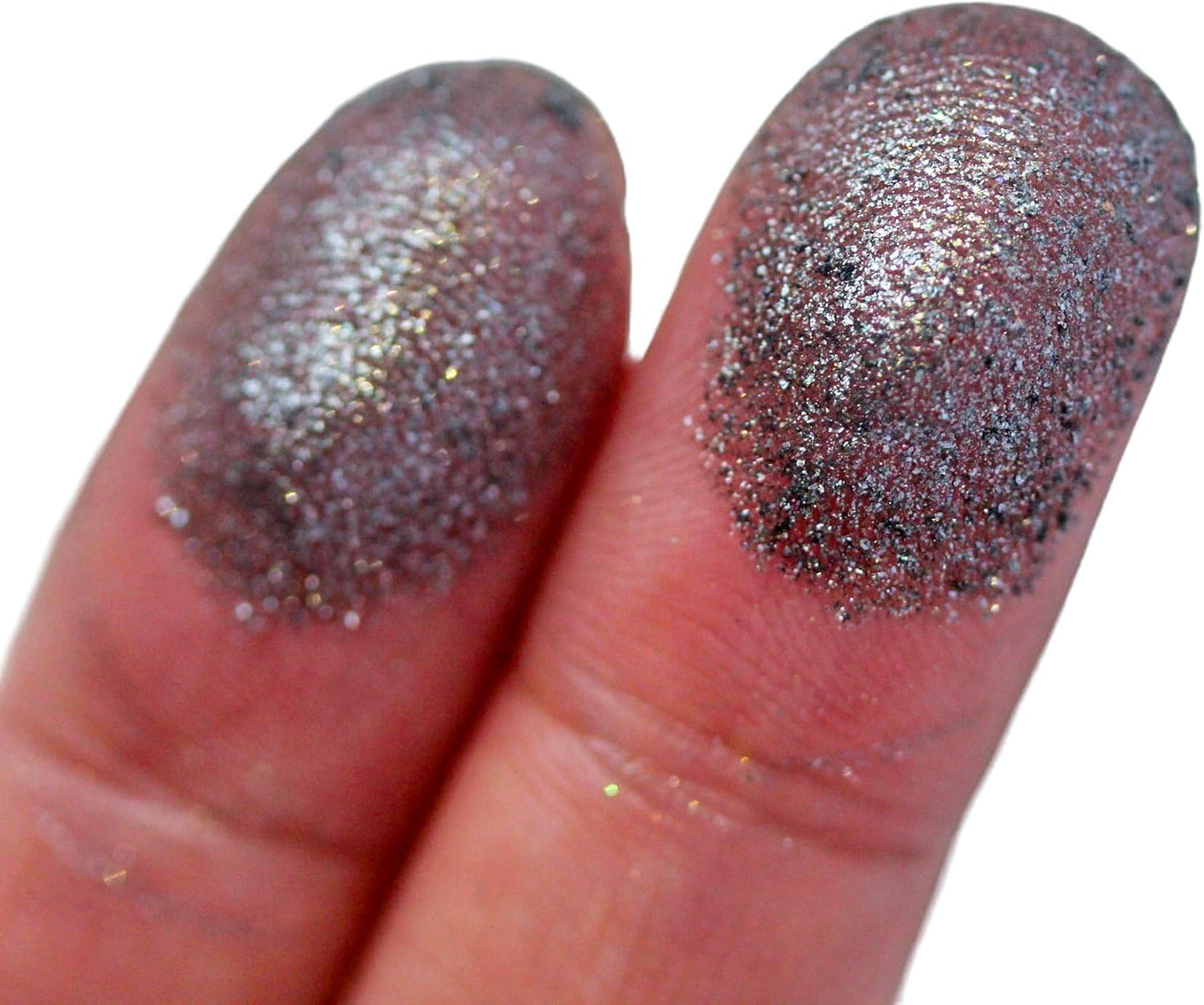 Premium Diamond Mica Powder Pigment- for Epoxy, Resin, Soap, Paint, Woodworking, Acrylic Pouring, Bath Bombs, Fishing Lures - DIY Arts and Crafts Additive (Smoky Silver Gray)