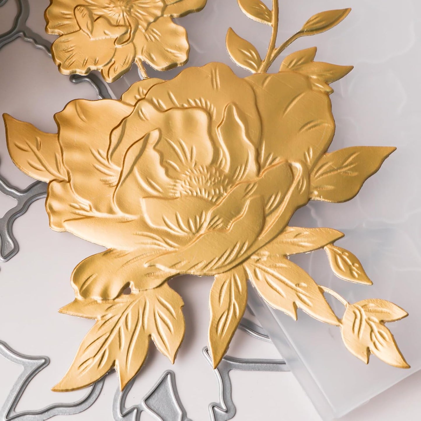 BAOFALI 3D Embossing Folder and Metal Die Set for Card Making,Embossing Template Paper Card Embossing Stencil for DIY Scrapbooking Photo Album Card Paper Craft Decoration 6.3" L x 4.5" W.(16x11.5cm)