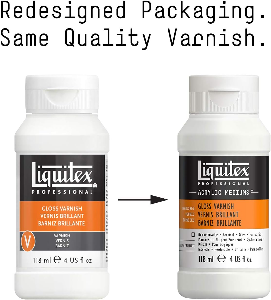 Liquitex Professional Gloss Varnish, 118ml (4-ozl