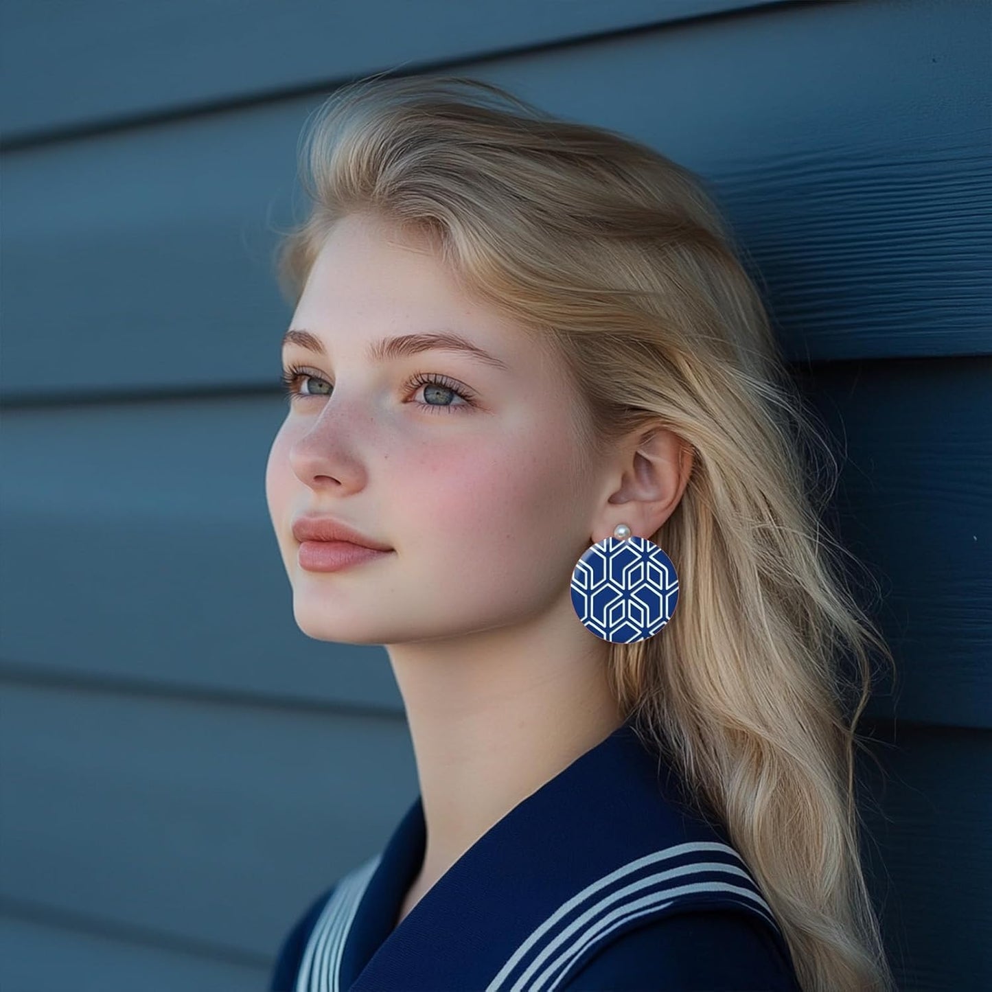 CHGCRAFT Geometry Polymer Clay Texture Sheets Line Art Silicone Texture Stamp Repeating Seamless Pattern Modeling Pattern Pad for Jewelry and Clay Earrings Tools, 5.5x5.5 inch