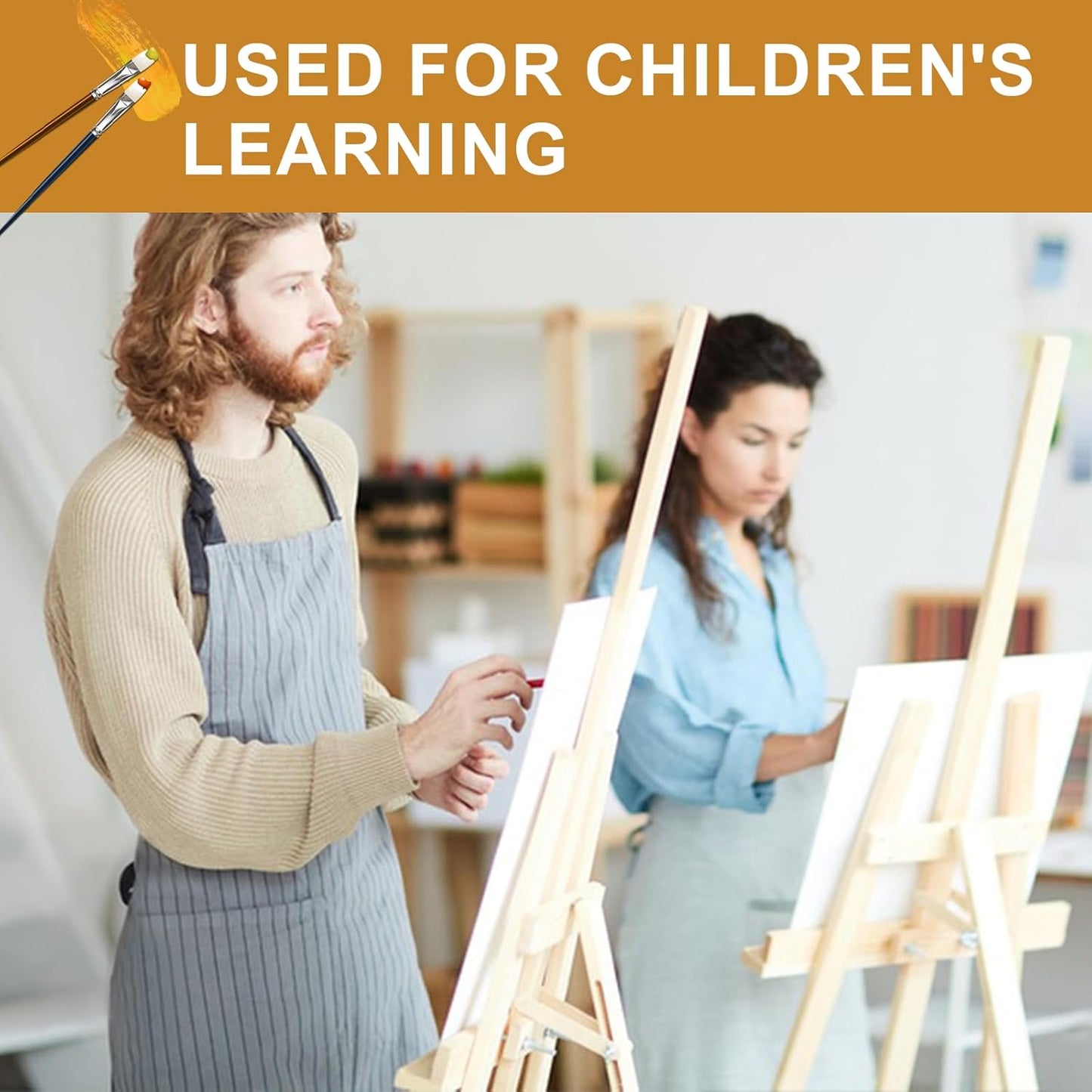 ESRICH 4x4IN Small Canvases for Painting, 24 Pack Mini Canvas Boards Cotton Painting Canvas Primed Acid Free Mini Blank Canvas Panels for Oil Paint,Watercolor,Acrylic Paint,Gouache&Tempera.