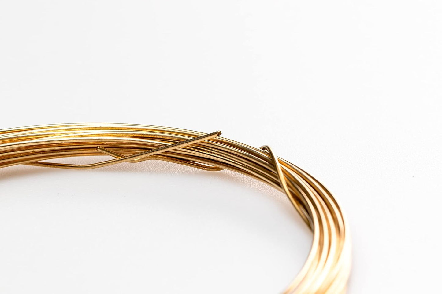 16 Gauge, Jeweler's Brass Wire, Red Brass, Round, Dead Soft, CDA #230 Alloy Jewelry Grade Made in USA - 5FT by CRAFT WIRE