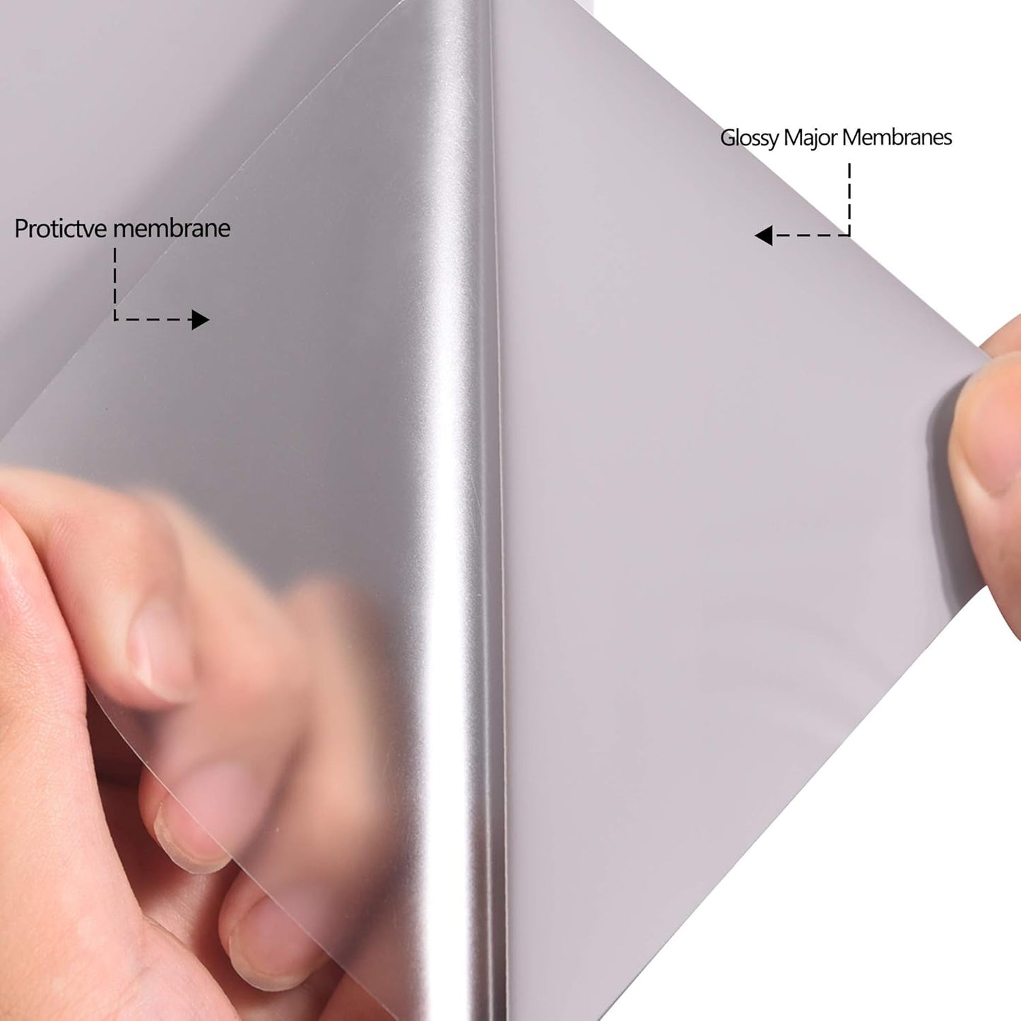 RENLITONG Grey HTV Iron on Vinyl 12Inch by 10ft Roll Heat Transfer Vinyl for T-Shirt HTV Rolls for All Cutter Machine - Easy to Cut & Weed for Heat Transfer Design