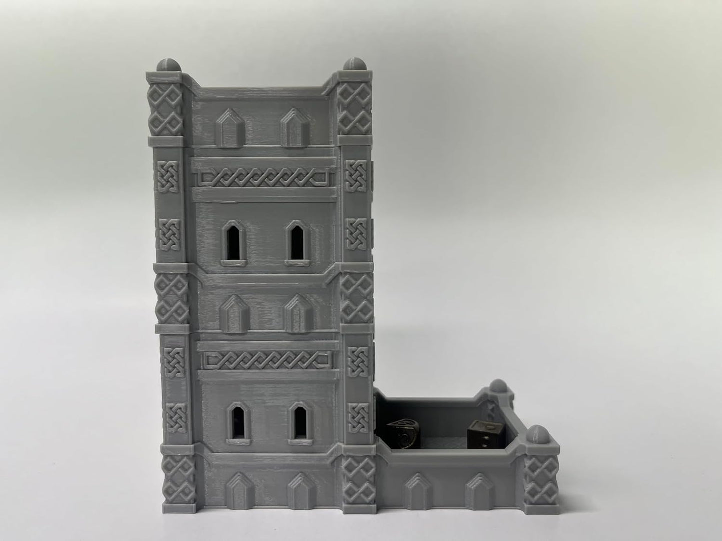 HAUTICO Dwarf Dice Tower Terrain Scenery for 20-28mm Miniatures Wargame, D&D Table Top Game Paintable