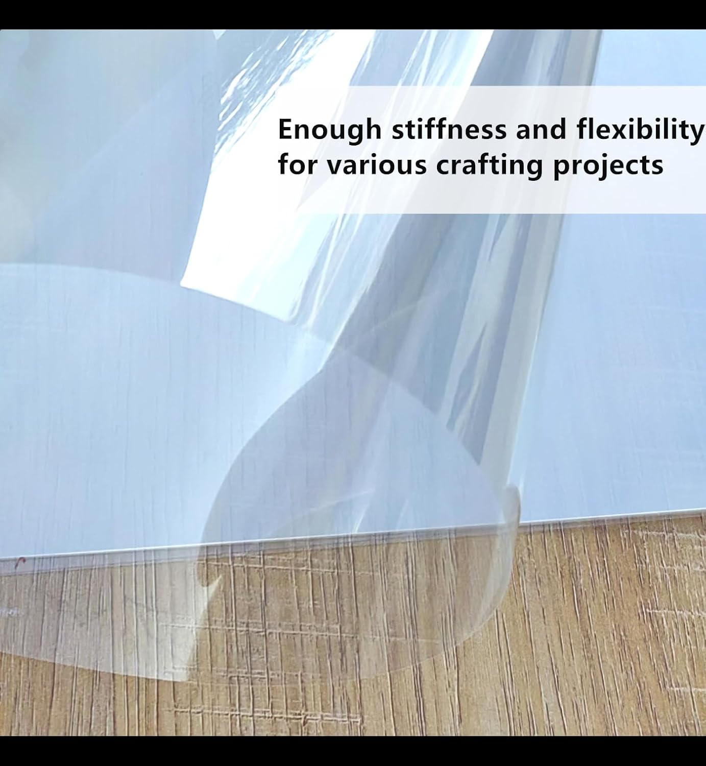 Clear Blank Stencil Sheet for Cuting. 8 Pack 12" x 24" 7.5mil/0.19mm Thick .Gift, Acetate Template Material,Craft Plastic Sheets