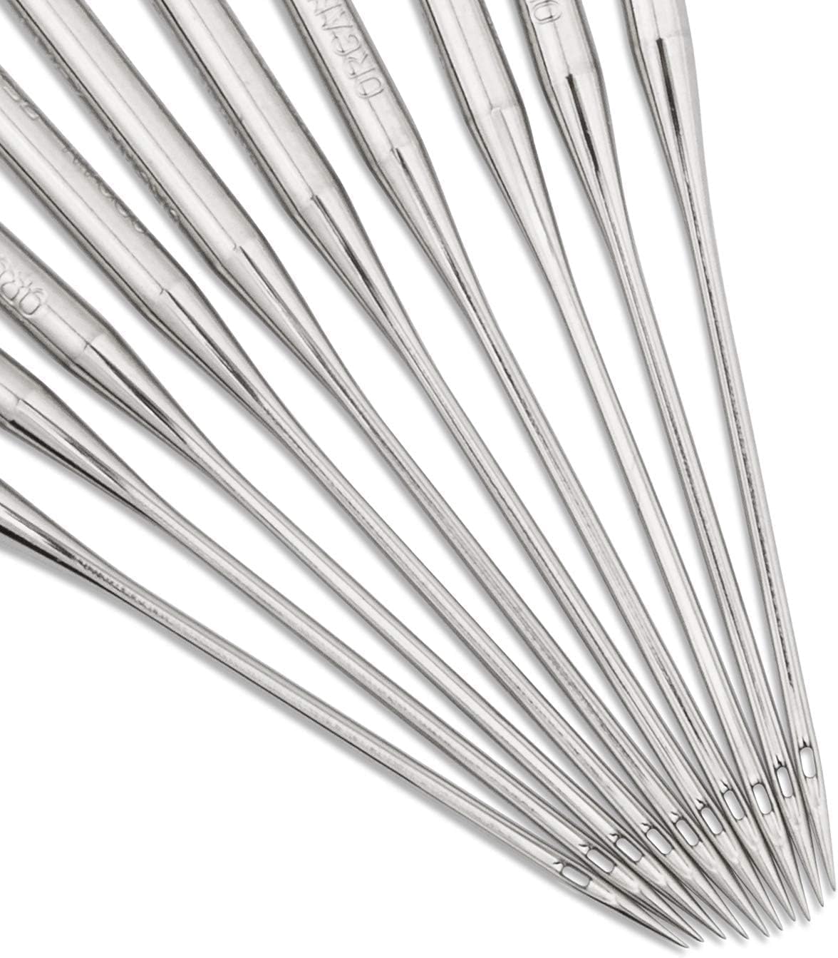 50 PCS Embroidery Sewing Machine Needles for Brother Size 75/11 130/705H HAx1 Sewing Needles for Brother Sewing Machine (5 Pack of 10 Needles)