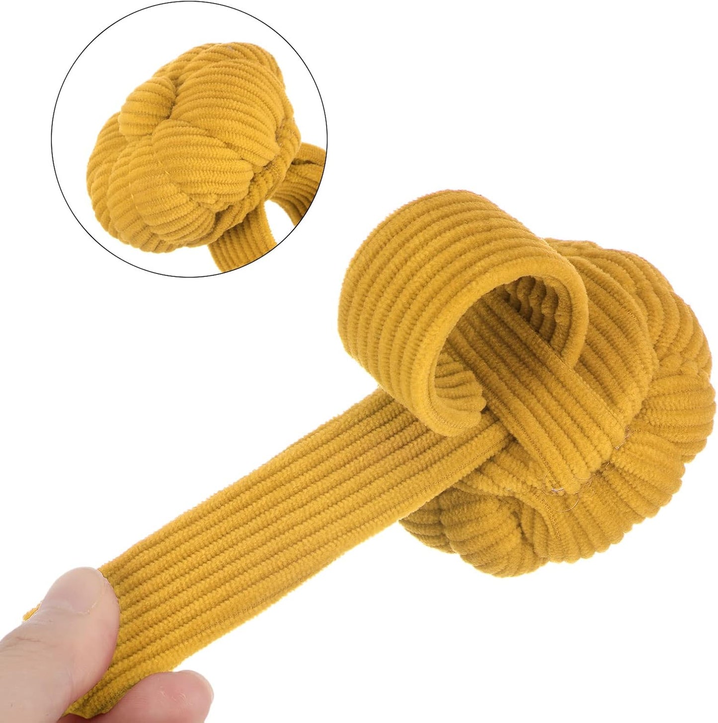 HARFINGTON Wrist Pin Cushions Band Sewing Needle Cushion Needle Holder Pincushions with Adjustable Strap Fit All Wrist Sizes for Sewing Quilting Needlework DIY Crafts, Dark Yellow