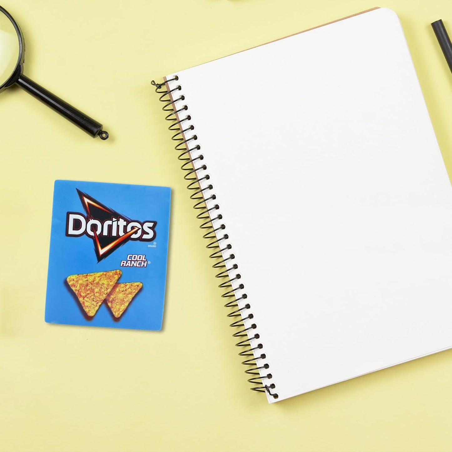Doritos Cute School Supplies Eraser, Fun Pencil Eraser for Kids, Cool Back to School Rubber Erasers Latex Free