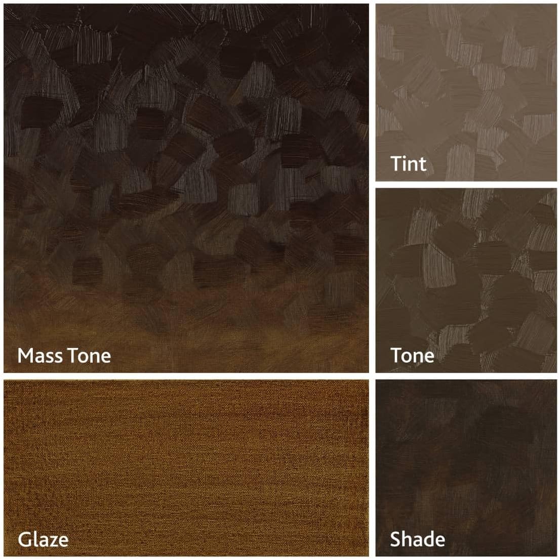 Tusc & Pine Artist Oil Paint - Raw Umber Warm, 150 ml, Non-Yellowing, Rich & Creamy Consistency, Maximum Pigment Load, Small Batch Milled Oil Paints Made in the USA for Professional Artists