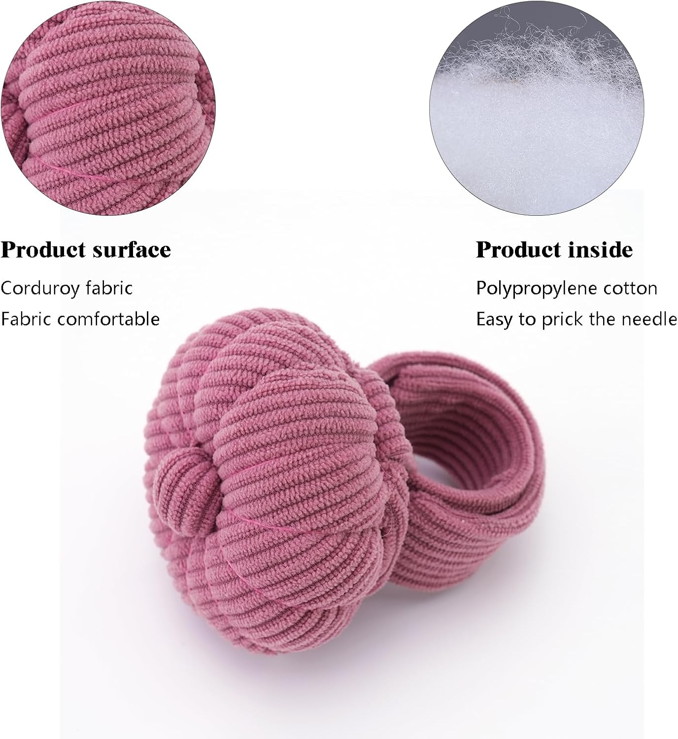 Wrist Pin Cushions, Sewing Needle Cushion kit with 1Pcs Elastic Strap Finger Ring Pincushions, Adjustable Strap Handcraft Needles Holder for Sewing and Quilting. (Light Coral)