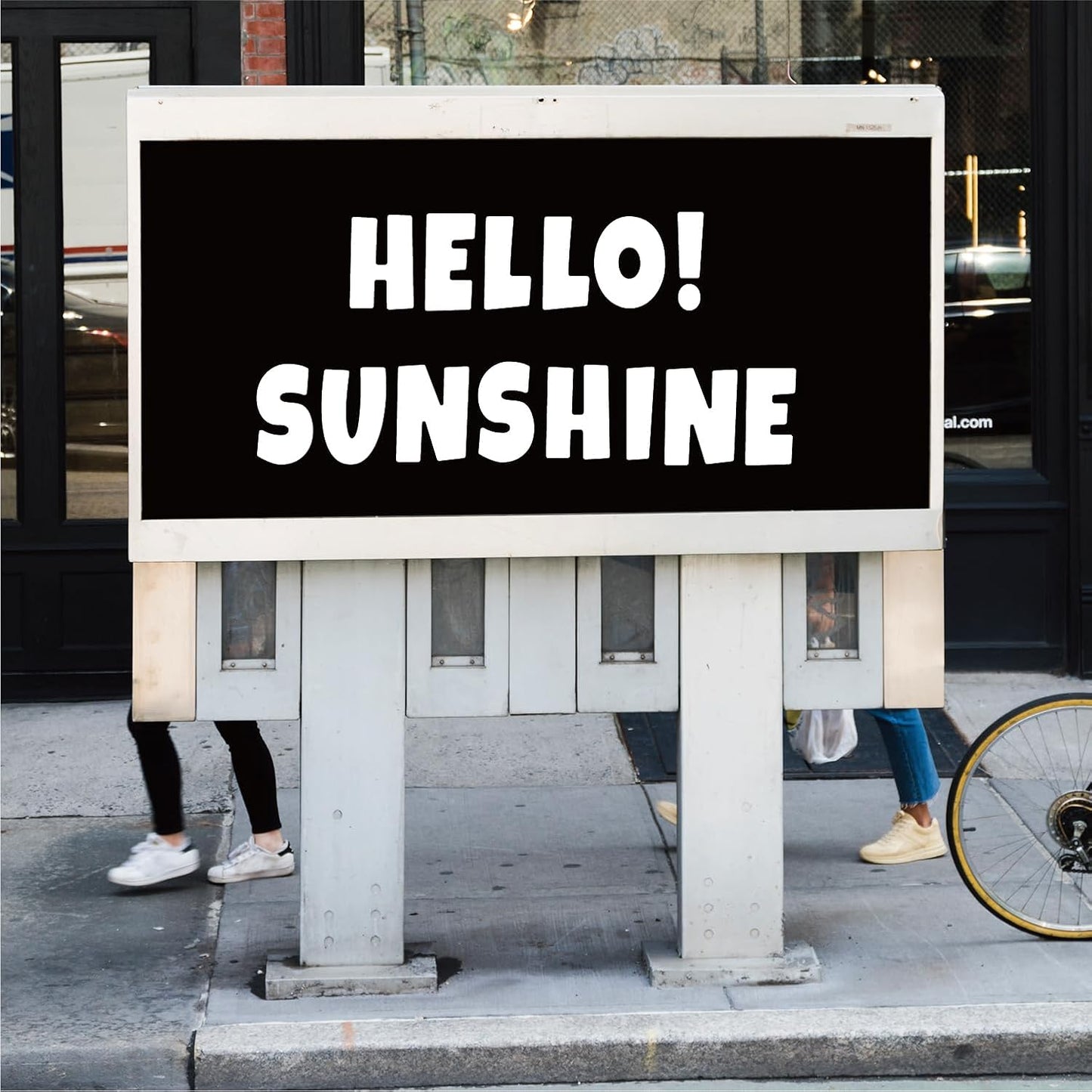 Bemeol Letter Stickers 351 Pieces 4 Inch Bulletin Board Letters Alphabet Cutout Letter for Bulletin Board Display Home Classroom School Decor(White)