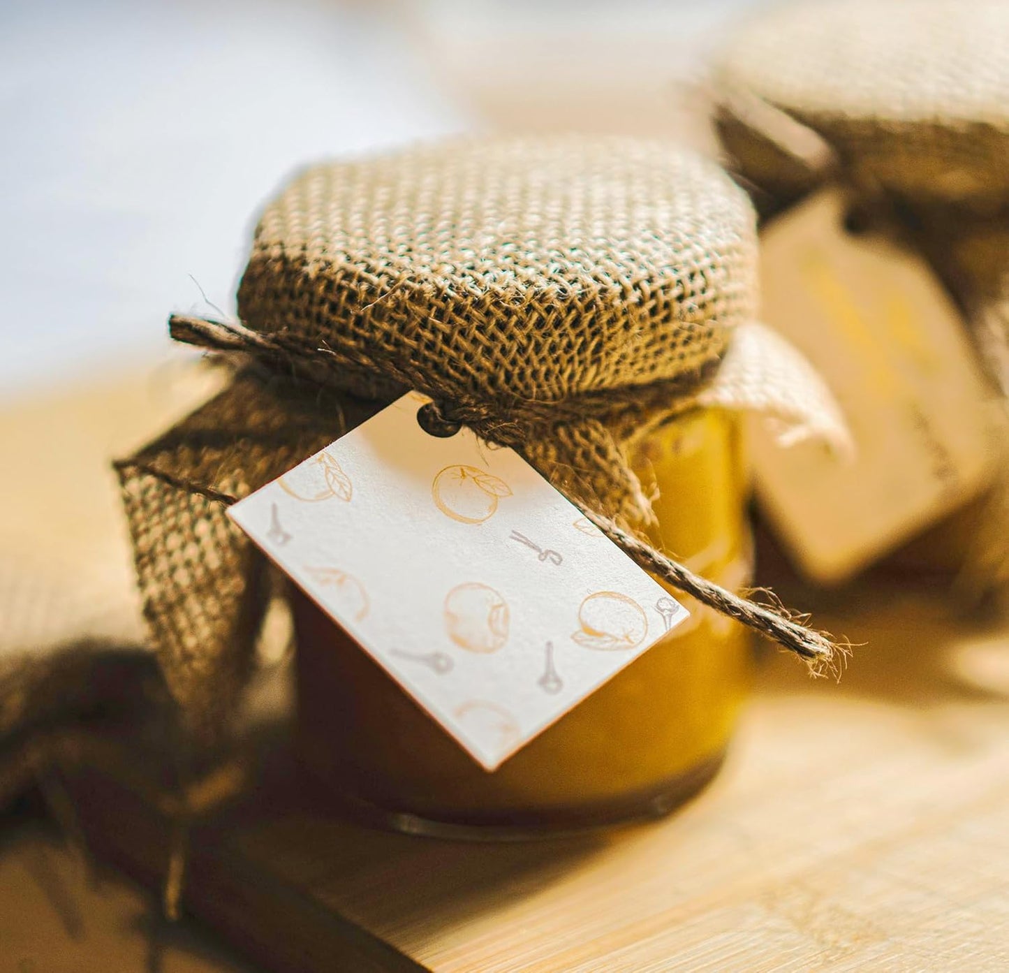 VViViD Burlap Fabric Roll (1” x 35ft) Natural Jute for DIY Crafts, Wedding Decorations, Gift Wrapping & Home Accents