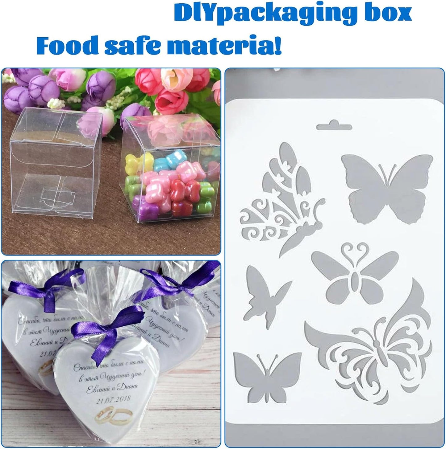 12 Inches x 80 ft 6 Mil Acetate Roll Clear Acetate Sheets for Crafts Blank Stencil Sheets Transparency Mylar Template Material Reusable Acetates Paper Roll for Craft Stencil Vinyl for Cutting Machines