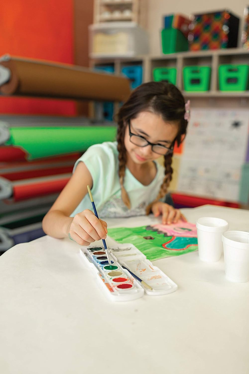 UCreate Watercolor Paper, White, Bulk, 90 lb., 12" x 18", 250 Sheets