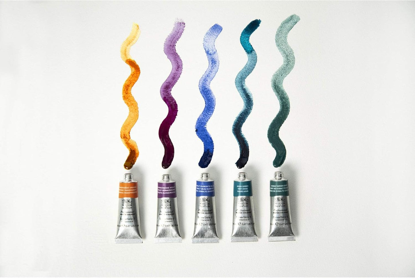 Winsor & Newton Professional Watercolor, 14ml (0.47-oz) Tube, Transparent Orange