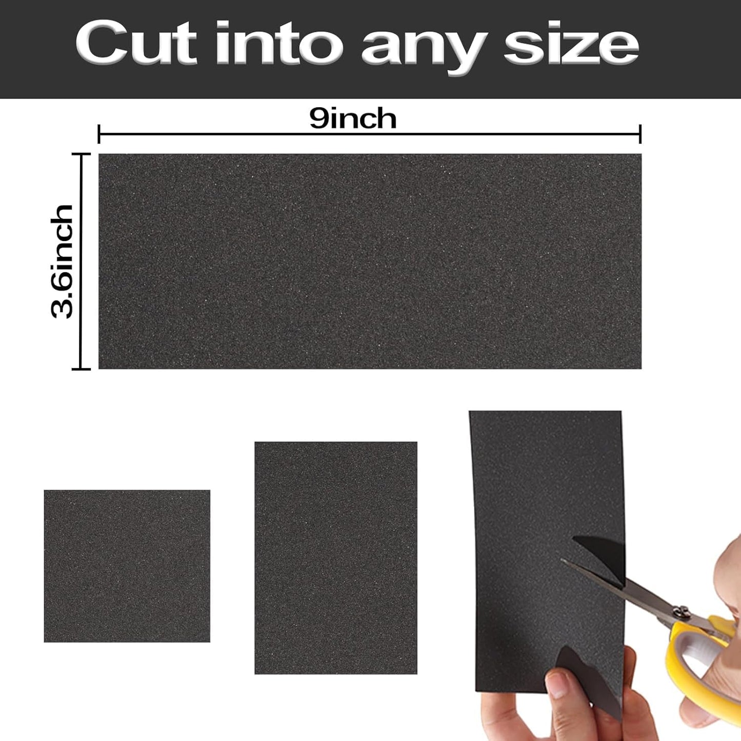 32 PCS Sandpaper 60/120/150/280/320/400/600/800 Grit Wet Dry Sandpaper Assortment 9x3.6 Inch Hand Sanding Sheets for Automotive Sanding,Furniture Finishing,Wood Turing Finishing.