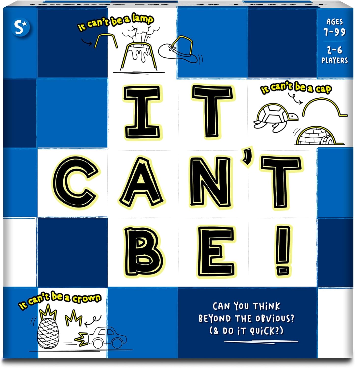 Skillmatics Card & Board Game - It Can't Be, Race to Doodle, Hilarious Drawing Game, Fast-paced Christmas Fun for Families, Parties & Game Nights, Gifts for Kids, Teens, Adults Ages 7, 8, 9, 10 & Up