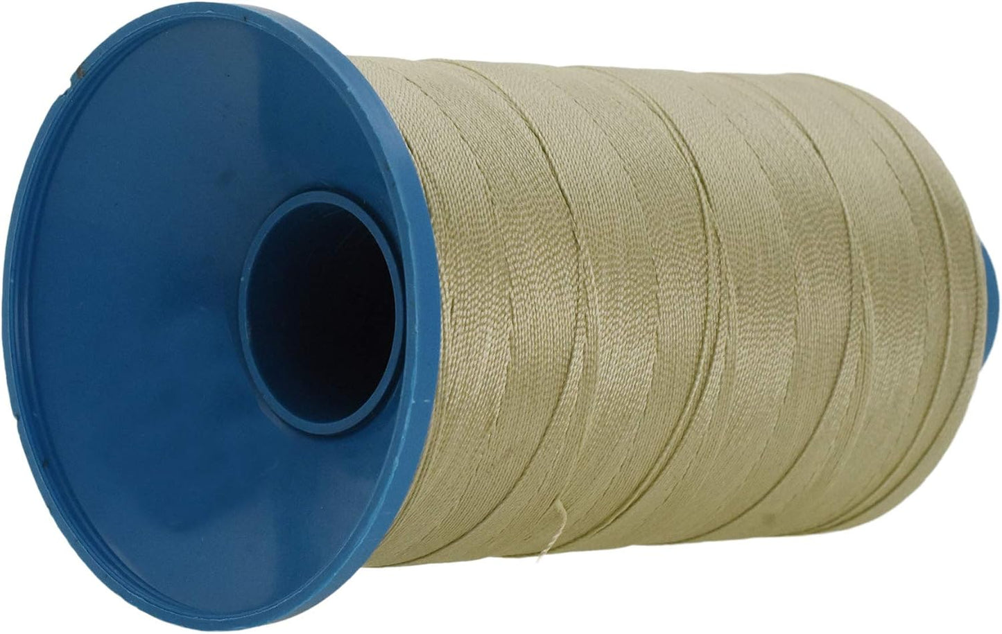 Mandala Crafts Bonded Nylon Thread Beige Heavy Duty Sewing Threads - 1250 YDs Size 138 420D T135 Tex 135 Thread for Leather Jeans Weaving Outdoor Marine Upholstery Threads