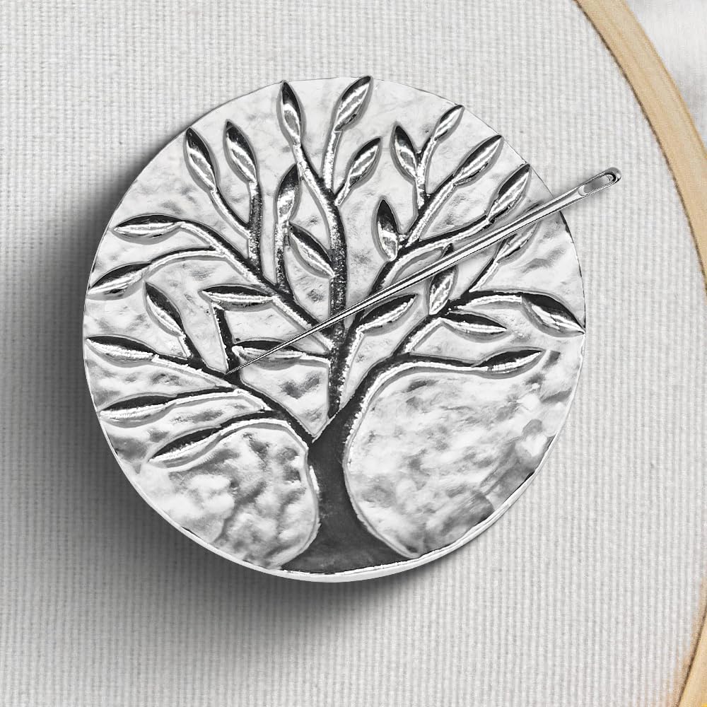Needle Minder Magnet, Magnetic Needle Minder, Needle Minders Magnetic Cross Stitch Accessories, Magnetic Needle Holder, Life Tree, Butterfly, Cats, Owl, Heart (TreeofLife)