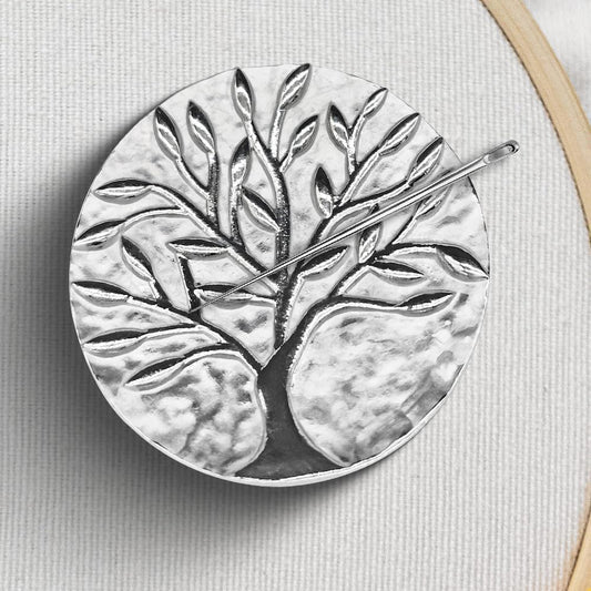 Needle Minder Magnet, Magnetic Needle Minder, Needle Minders Magnetic Cross Stitch Accessories, Magnetic Needle Holder, Life Tree, Butterfly, Cats, Owl, Heart (TreeofLife)