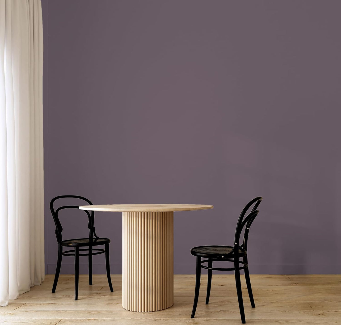 EVOLVE Paint & Primer: Environment-friendly, Low Sheen with One-coat Coverage for Interior & Exterior surfaces (Gentle Plum, 1-Gallon)