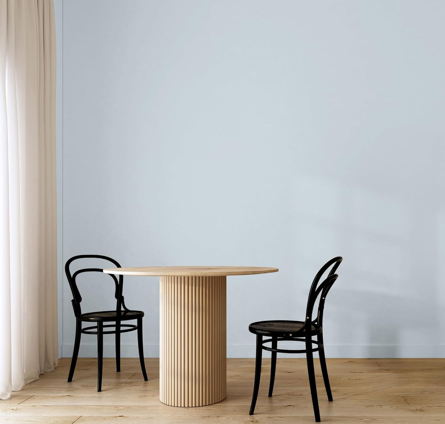 EVOLVE Paint & Primer: Environment-friendly, Low Sheen with One-coat Coverage for Interior & Exterior surfaces (Pale Blue, 1-Gallon)