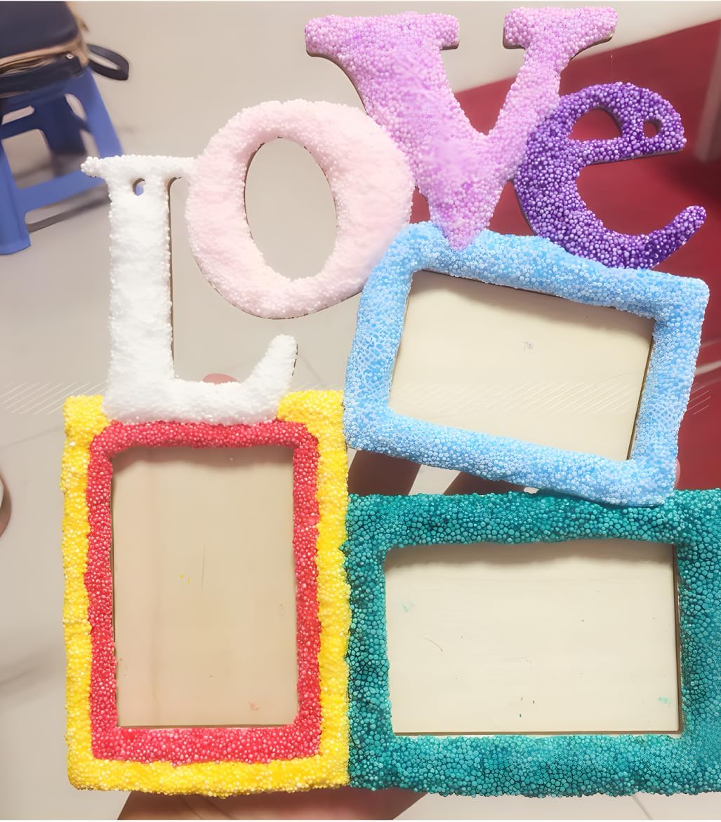 Crafare Craft Foam Blocks 10X10X4 Inch Polystyrene Squares Foam Block for Crafting for Arts School Projects Sculptures Floral Arrangements Modeling and Centerpieces