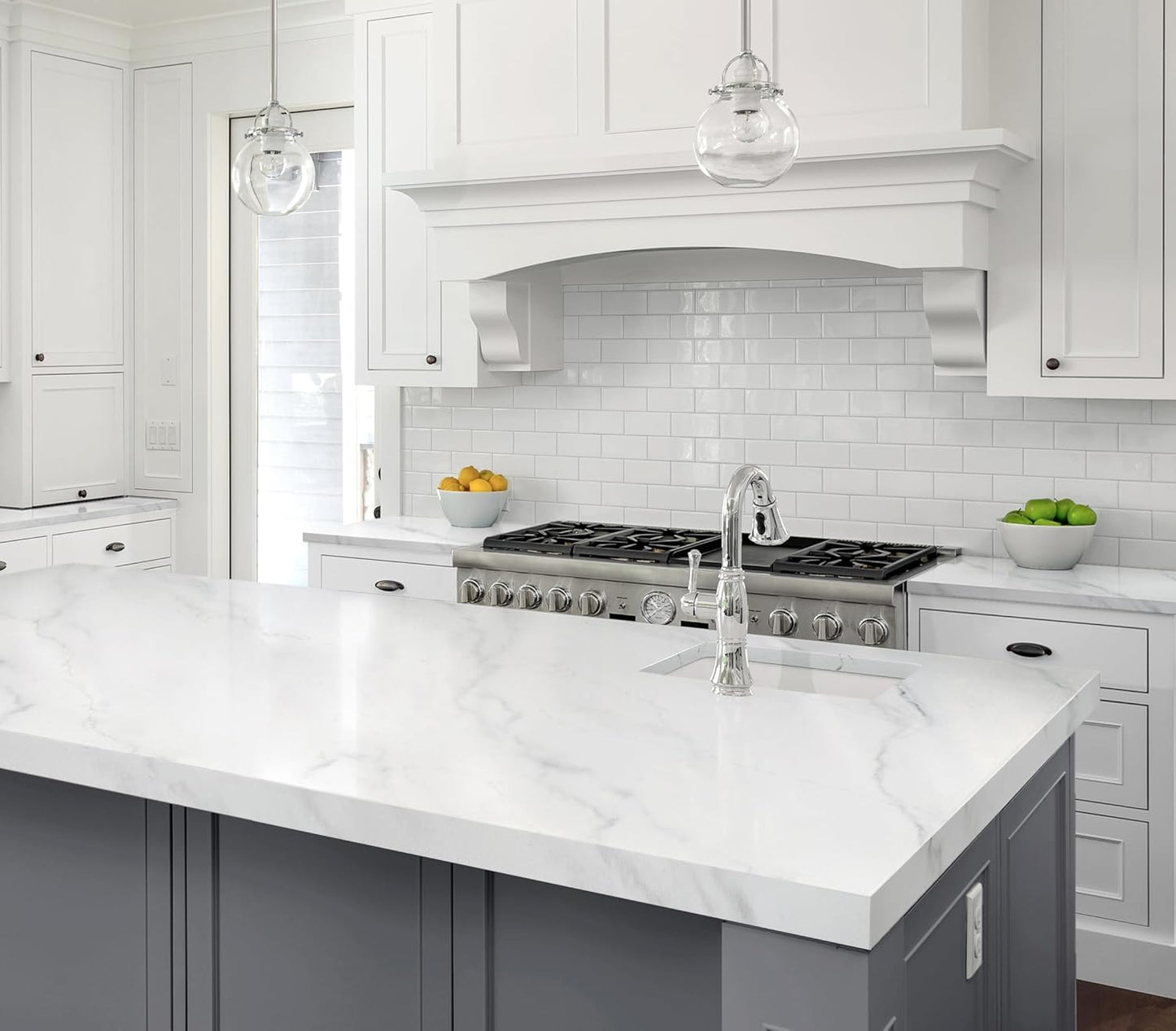 Giani Marble Easy Epoxy Countertop Paint Kit (Carrara White)