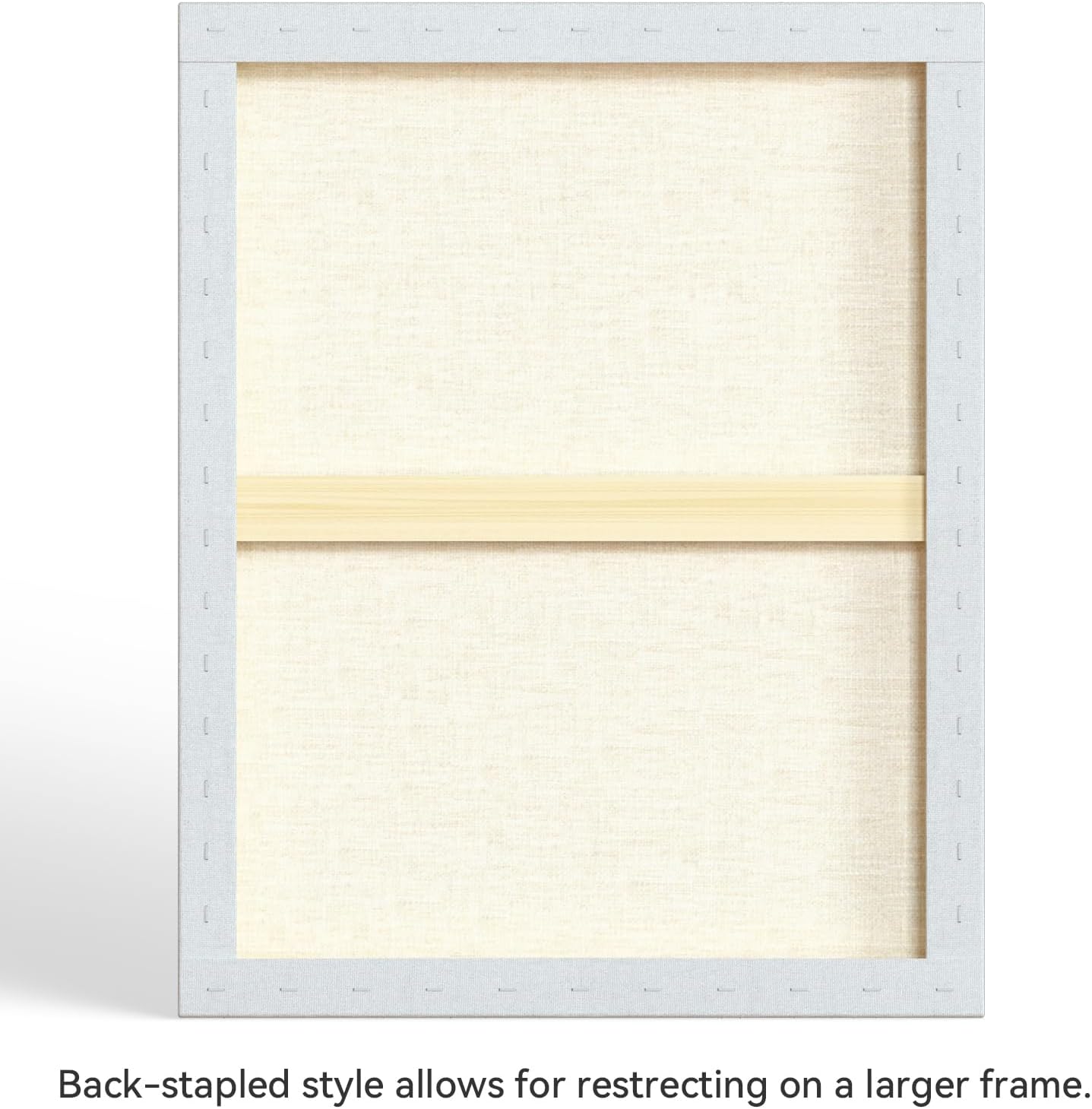 PHOENIX 24x30 Inch 2 Pack Artist Canvas - Extra Large Stretched Canvases for Painting - 3/4 Inch Profile, 100% Cotton 11 Oz. Gesso Primed White Blank Professional Canvas Oil & Acrylic Paints