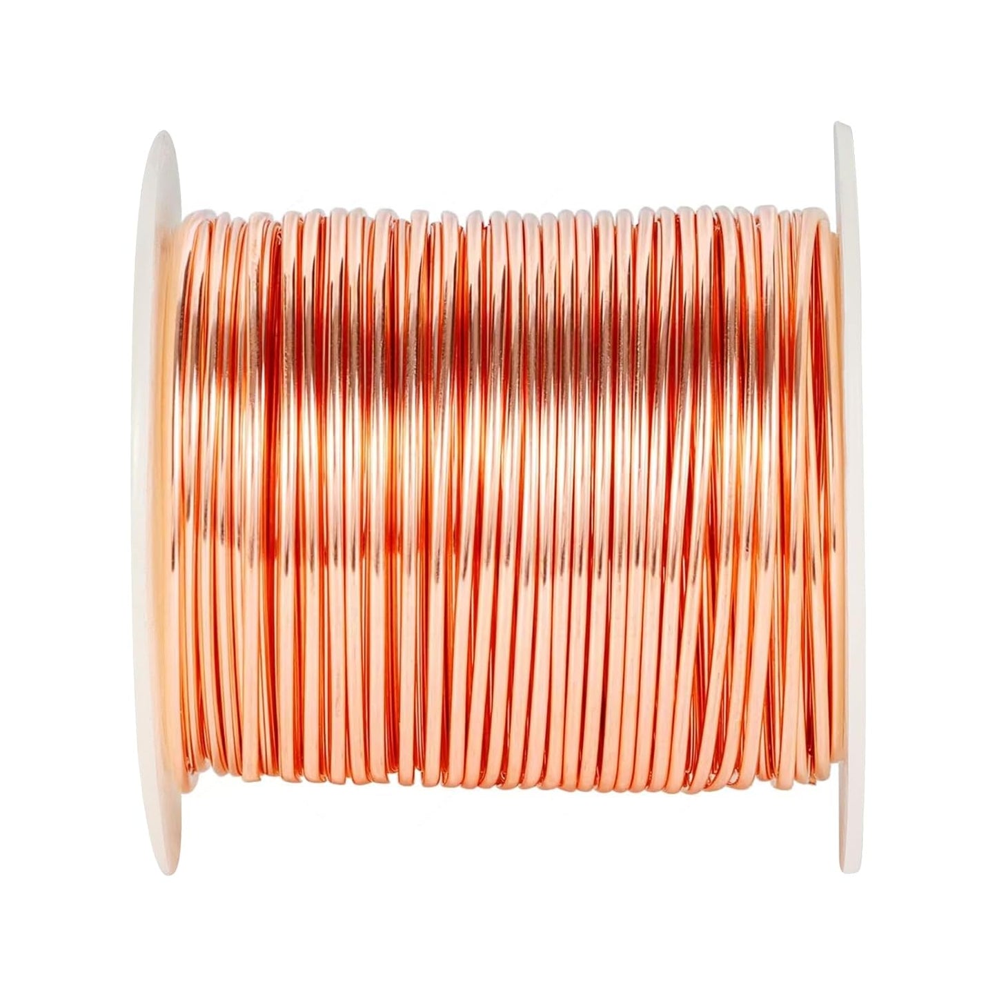 20 Gauge/ 0.8 mm 328 Feet 1 Pound 99.9% Dead Soft Copper Wire for Electroculture Gardening, Jewelry Making, Beading, Science Projects, DIY Artwork