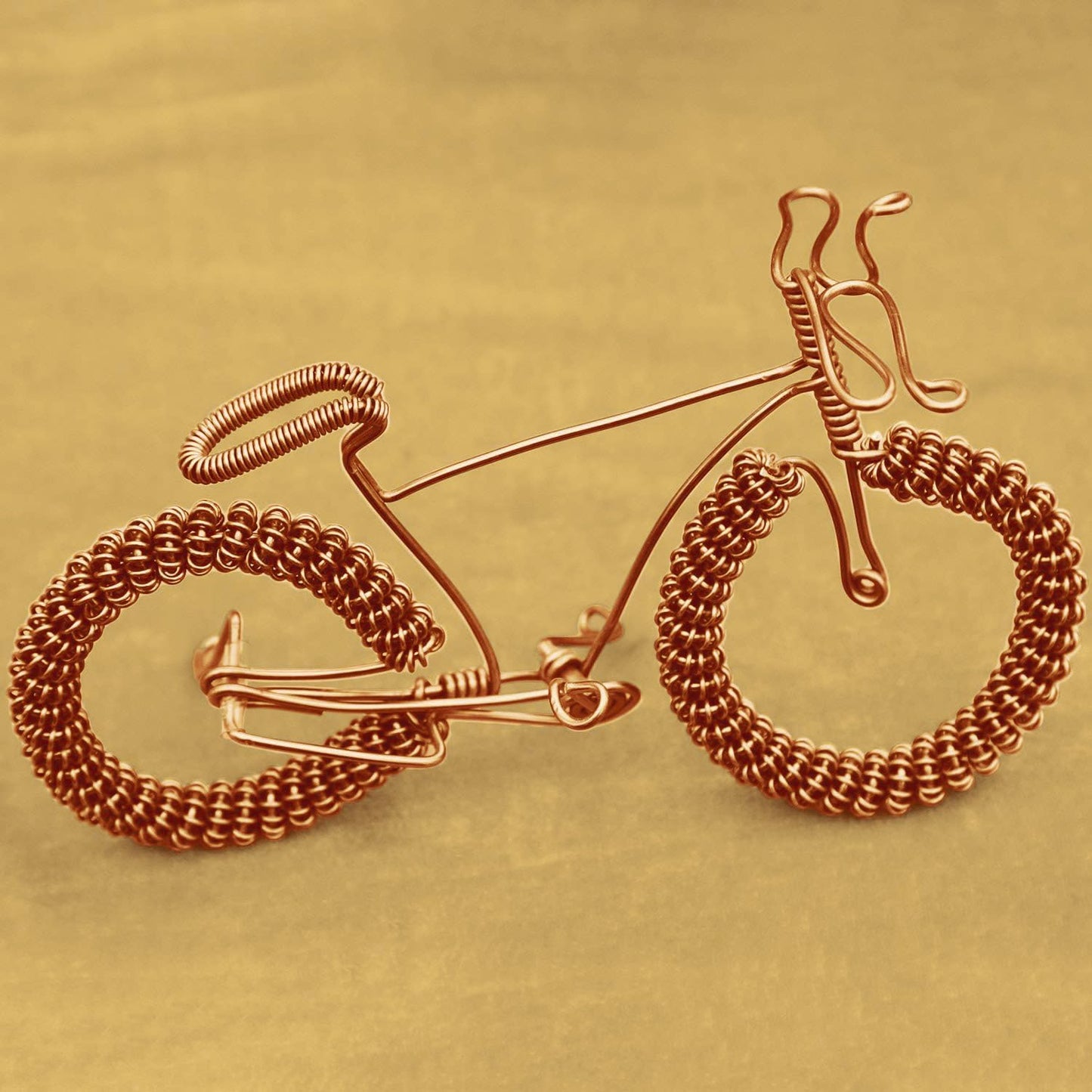 TecUnite Aluminum Craft Wire for Sculpting Armature Bendable Craft Wire for DIY Jewelry Making(Copper, 10 M X 3 mm, 1 Roll)