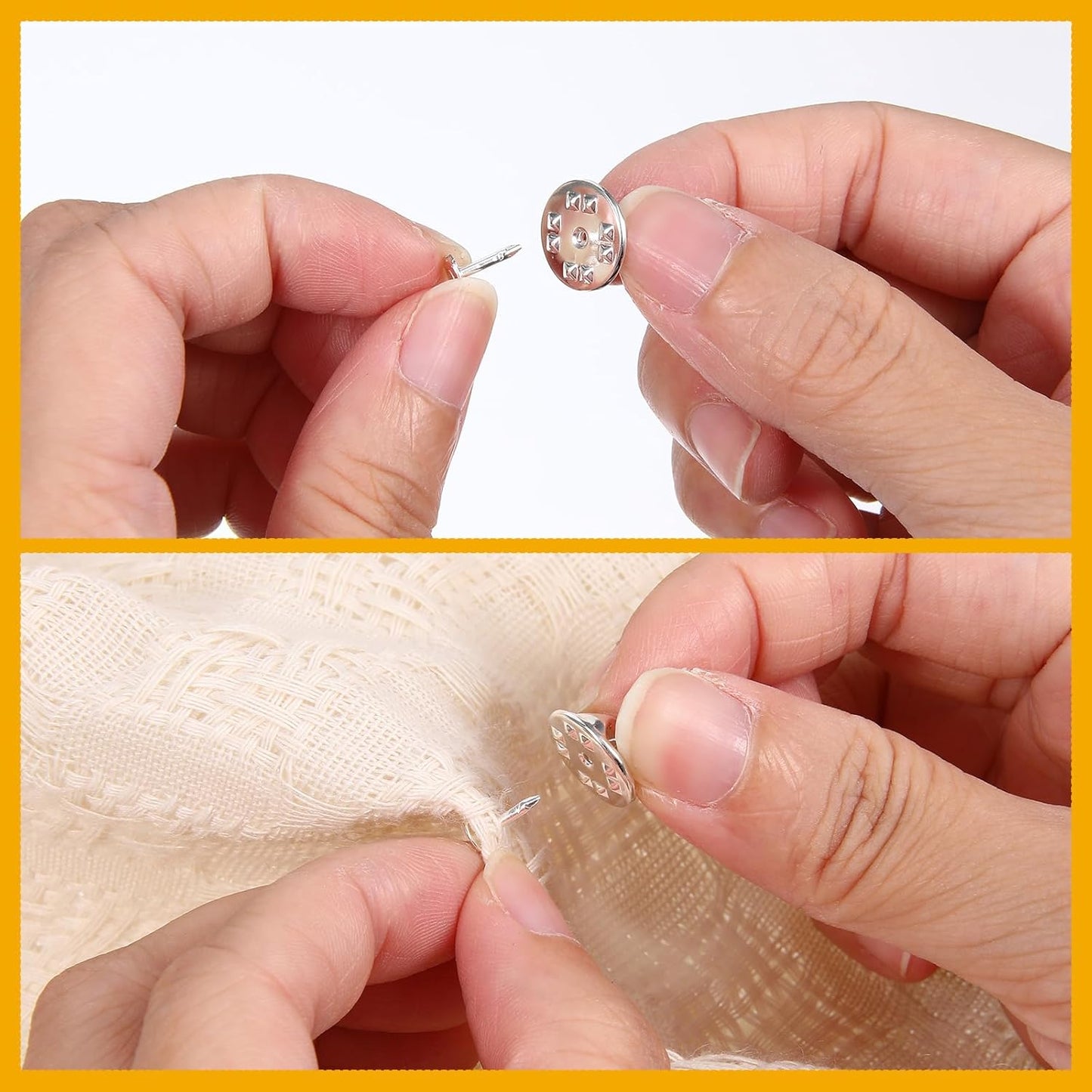 150 Sets Pin Backs Replacement Lapel Butterfly Clutch Pin Silver Butterfly Tie Tacks Metal Enamel Backing Replacement Jewelry Pins Backings Clasp Pins Keepers for Brooch for Craft Jewelry Making