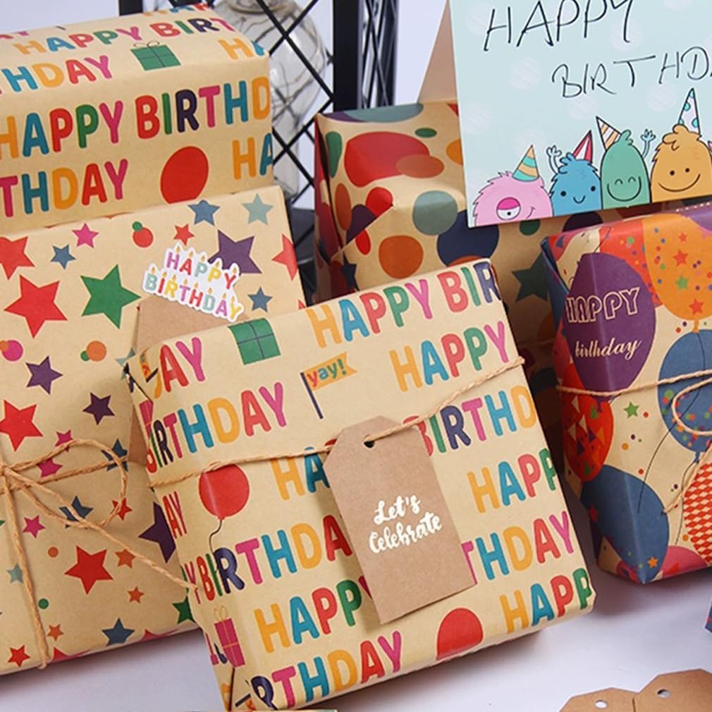 Kraft Paper Gift Tags,200PCS Craft Hang Tags with Free 200PCS Natural Jute Twine for DIY Wedding Holiday Present(Brown)