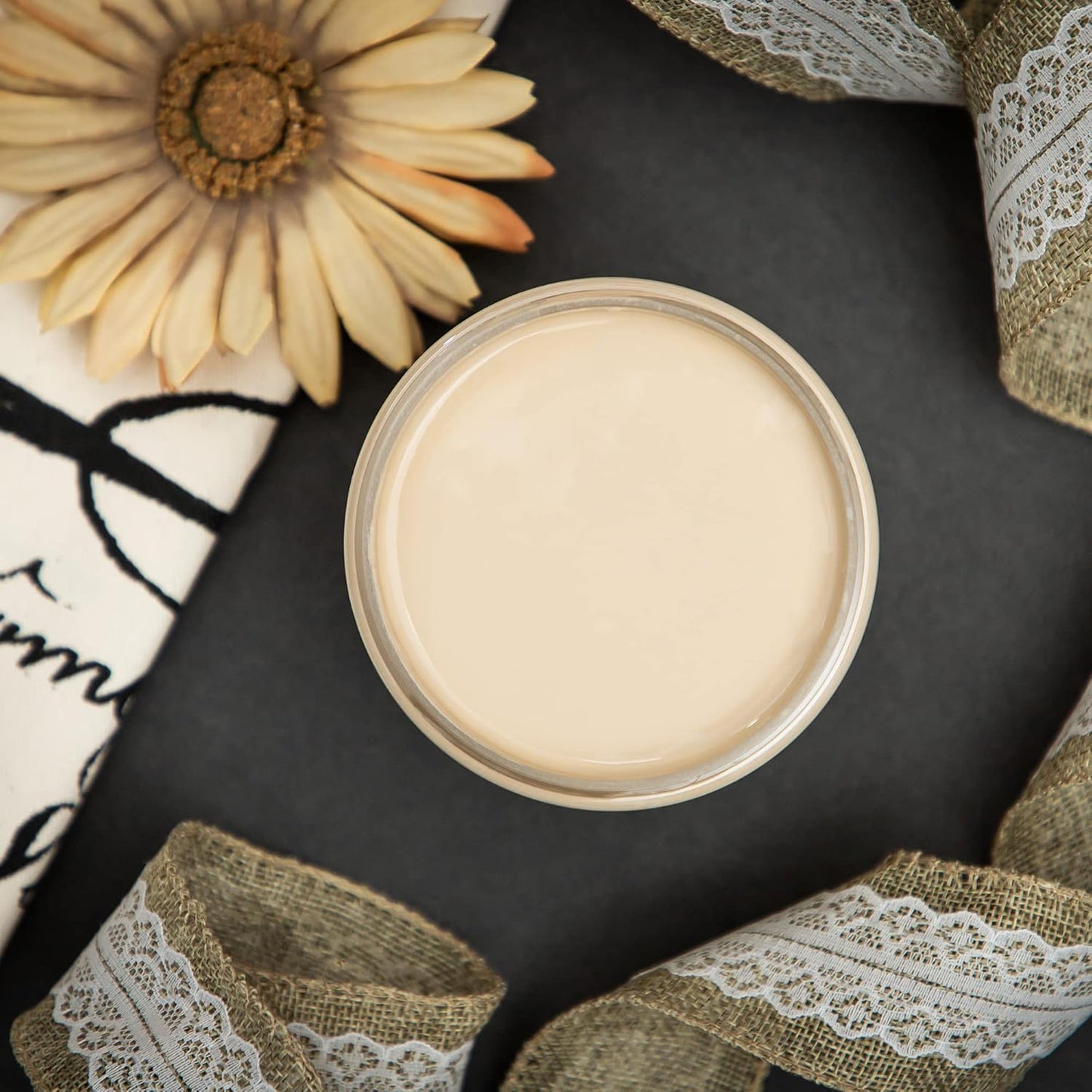 Dixie Belle Paint Company Chalk Finish Furniture Paint - Burlap (1 Gallon - 128oz) - Matte Cozy Tan Chic Chalk Mineral DIY Furniture Paint