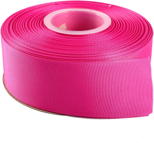 ITIsparkle 11/2" Inch Grosgrain Ribbon 25 Yards-Roll Set For Gift Wrapping Cake Decoration Party Favor Hair Braids Hair Bow Baby Shower Decoration Floral Arrangement Craft Supplies, Garden Rose Ribbon