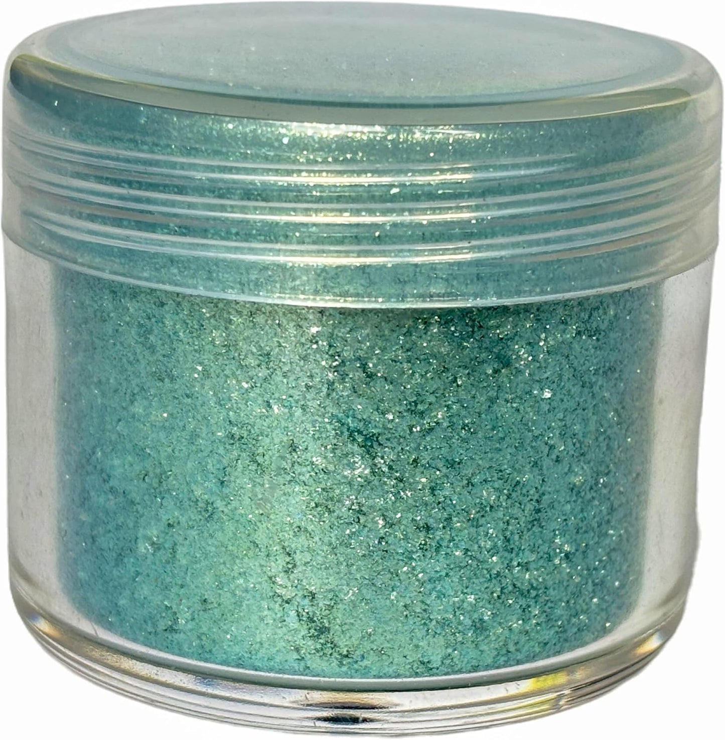Premium Diamond Mica Powder Pigment- for Epoxy, Resin, Soap, Paint, Woodworking, Acrylic Pouring, Bath Bombs, Fishing Lures - DIY Arts and Crafts Additive (Diamond Turquoise Green)