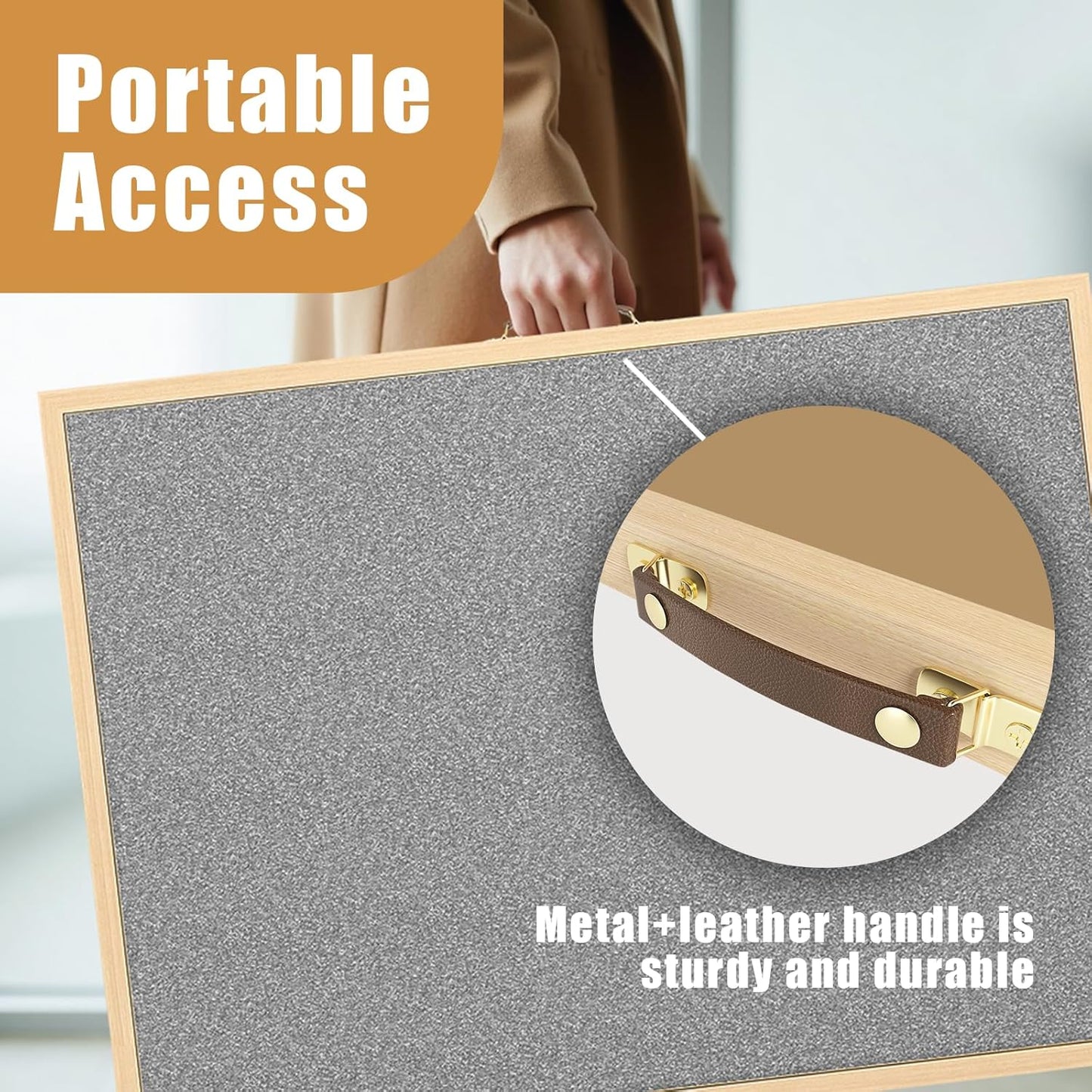 1500 Pieces 2-in-1 Tilting & Rotating Puzzle Board with 4-Angle Adjustment & Dual Rotation Mode, 34.05"x24.8" Portable Wooden Lazy Susan Jigsaw Puzzle Table with Drawers and Cover for Adults Gifts